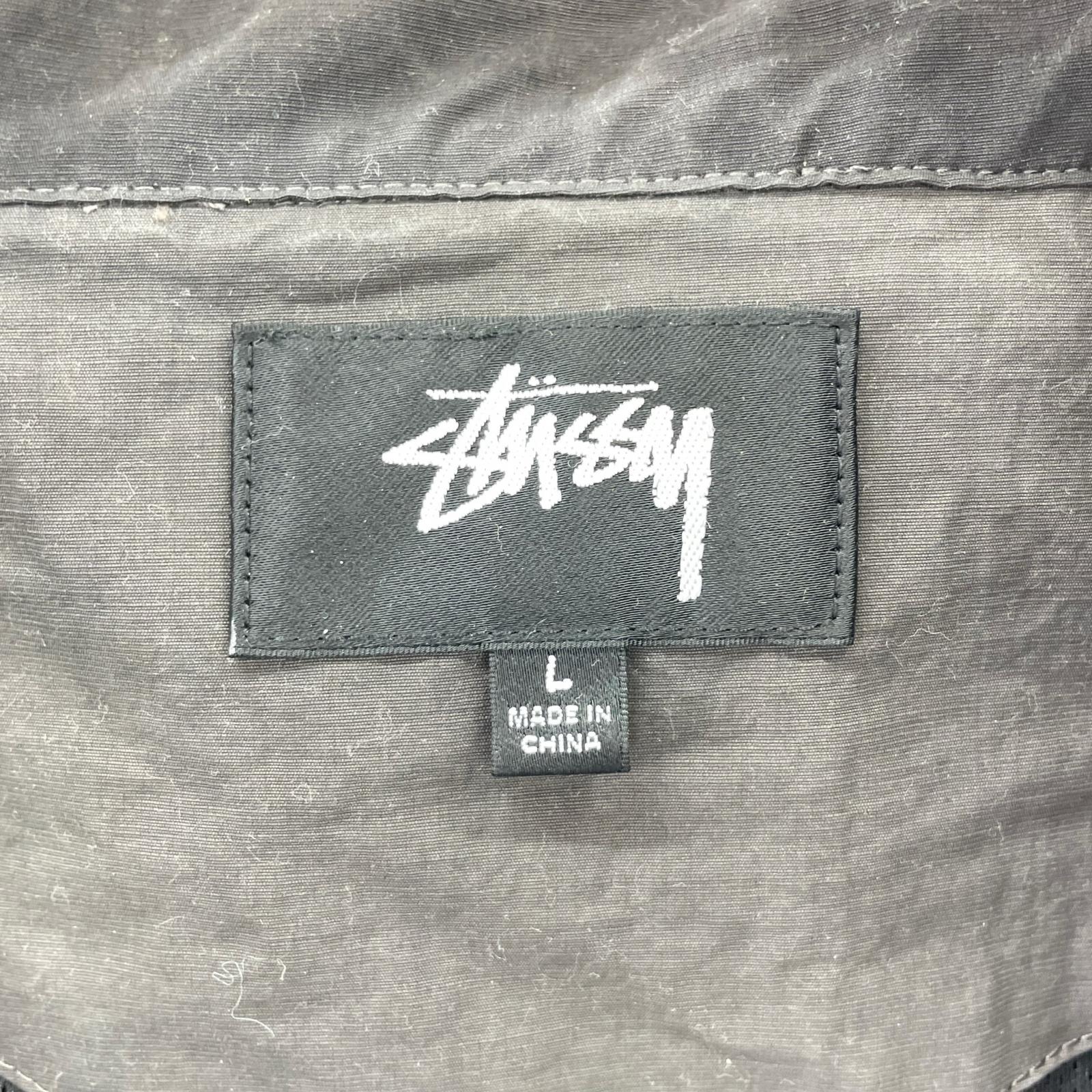 ジャケット 24SS Beach Shell Wave Dye/ナイロン/ブラック L ブラック