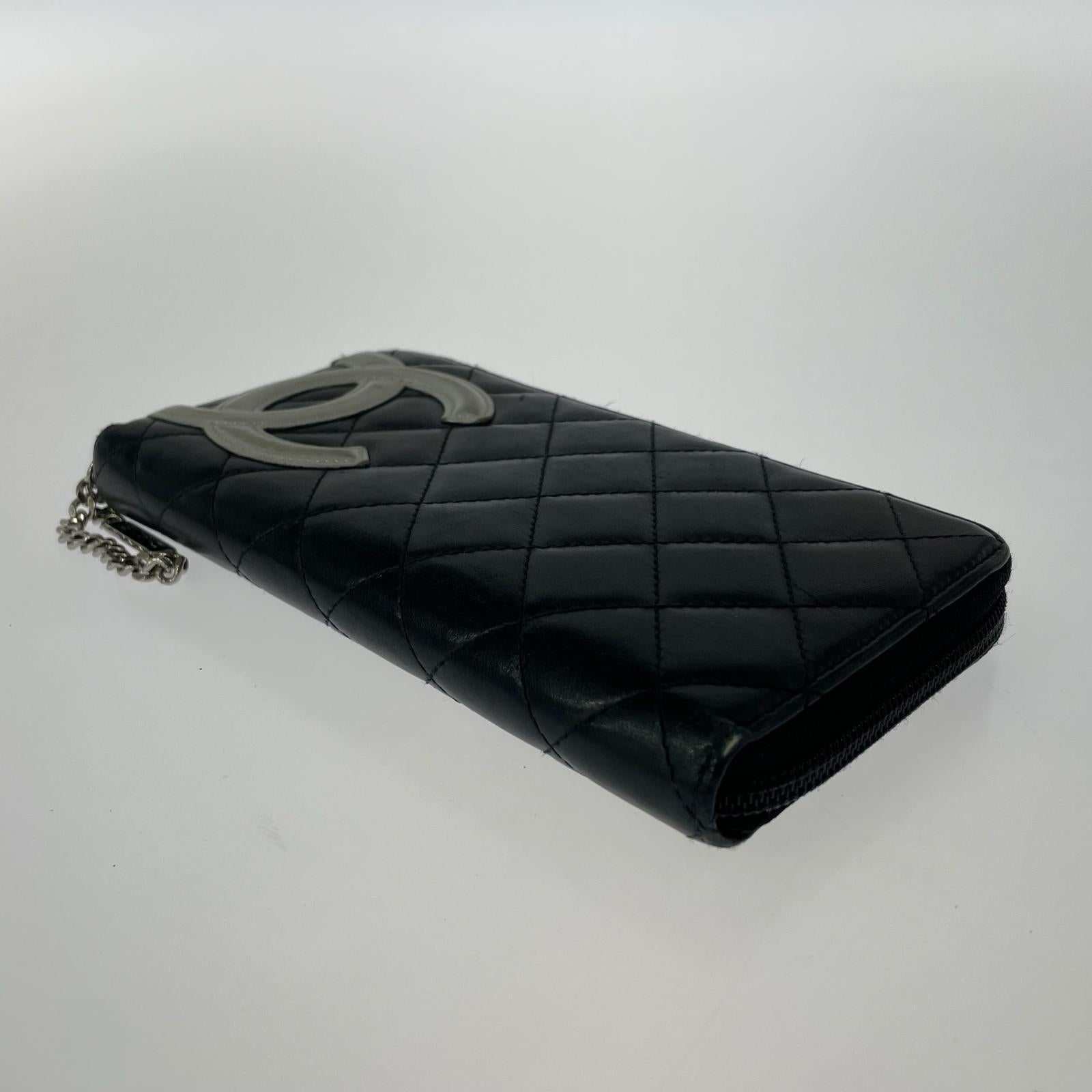 CHANEL カンボンライン 長財布