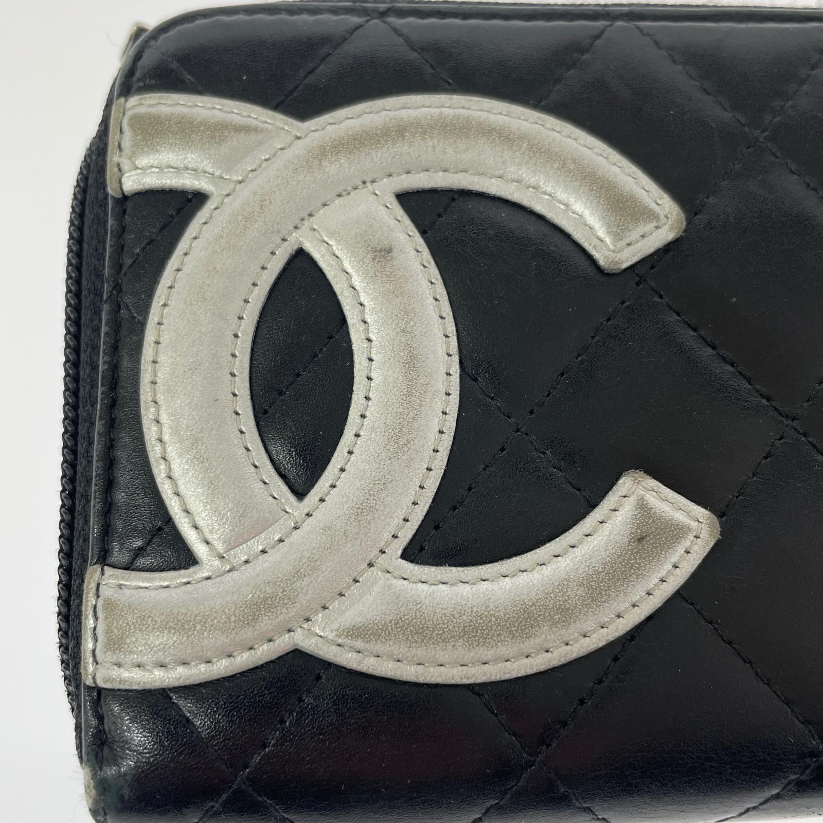 CHANEL カンボンライン 長財布
