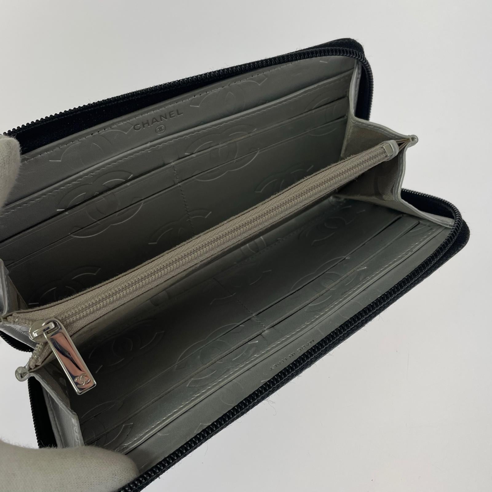 CHANEL カンボンライン 長財布