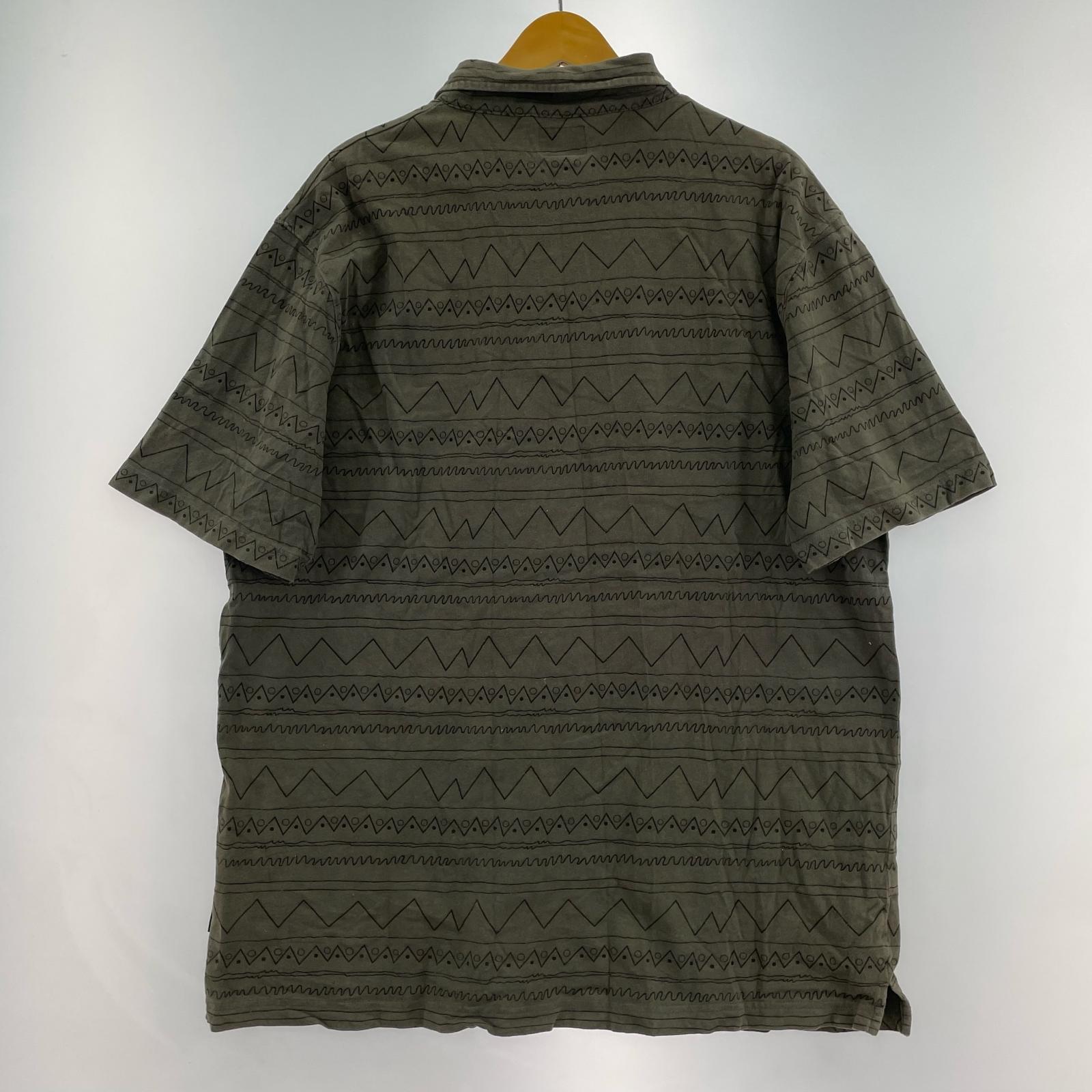 ポロシャツ 総柄 XL