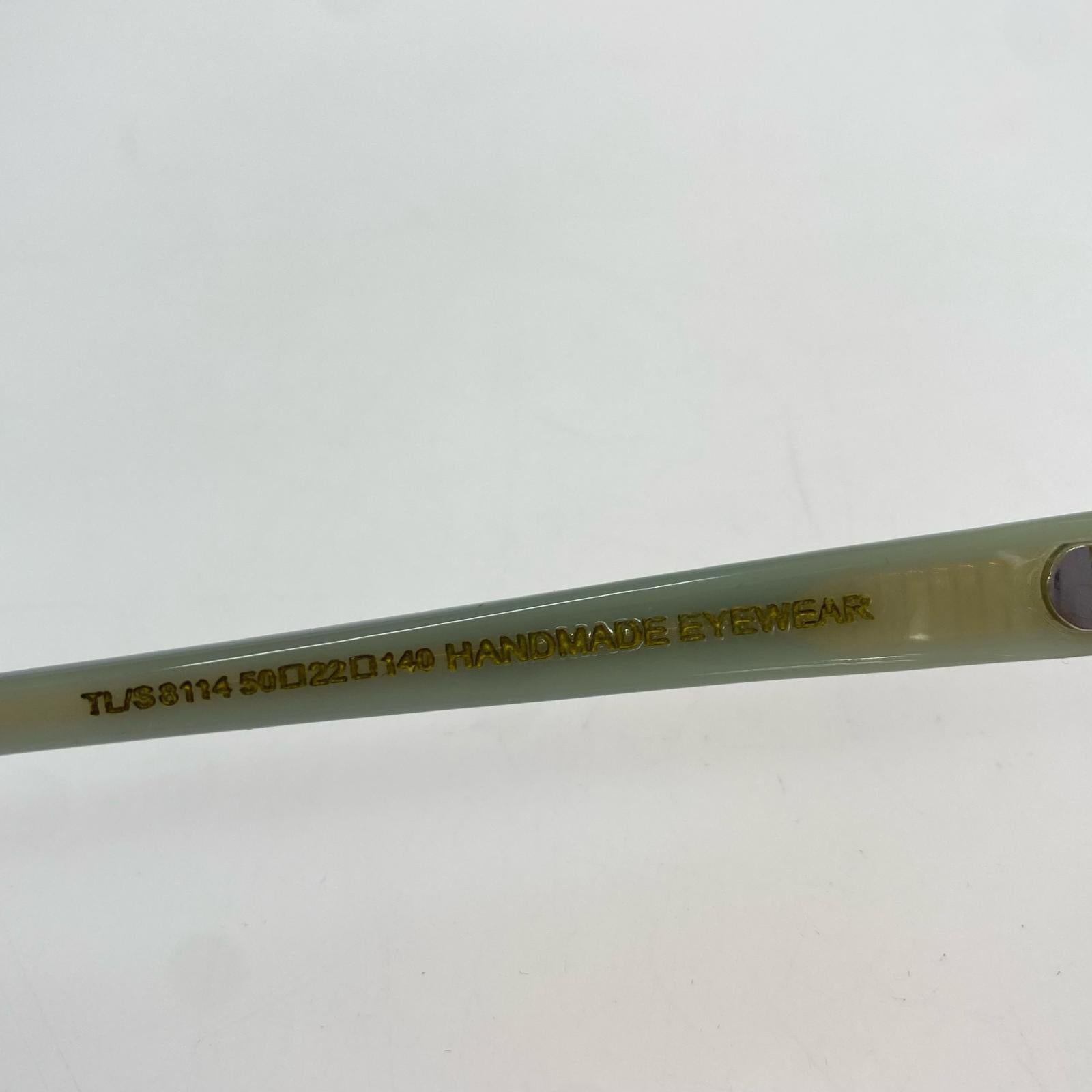 その他アクセサリー HAN KJOBENHAVN バイカラー サングラス ブルー×アイボリー