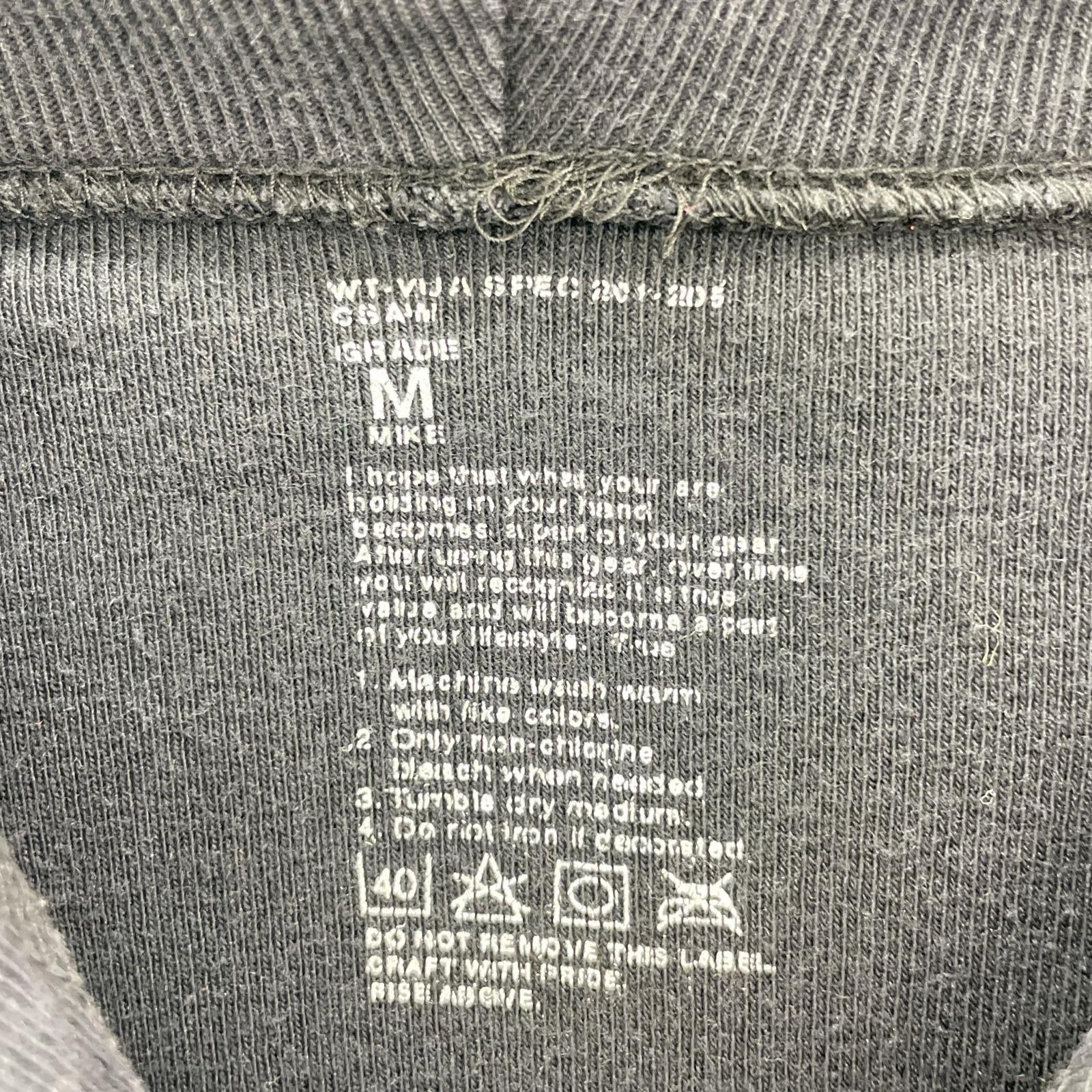 パーカー BLK M M ブラック
