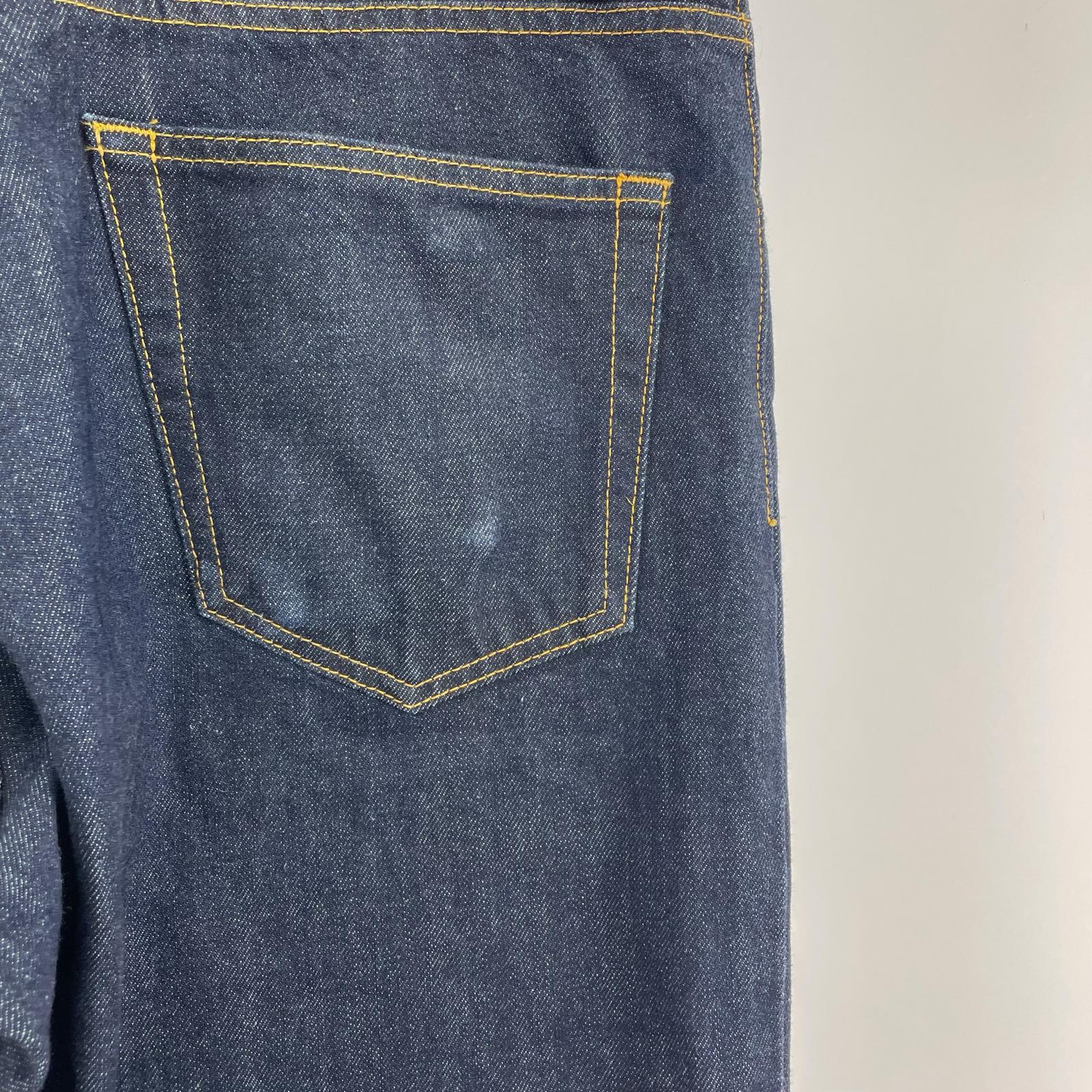デニムパンツ ワイドフィットデニムパンツ(W34) 34 ネイビー