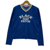 長袖Tシャツ BLACK EYE PATCH メッシュゲームシャツ M 青 M