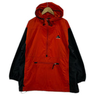 ジャケット NIKE ACG ナイロンアノラックパーカー L 赤×黒 L