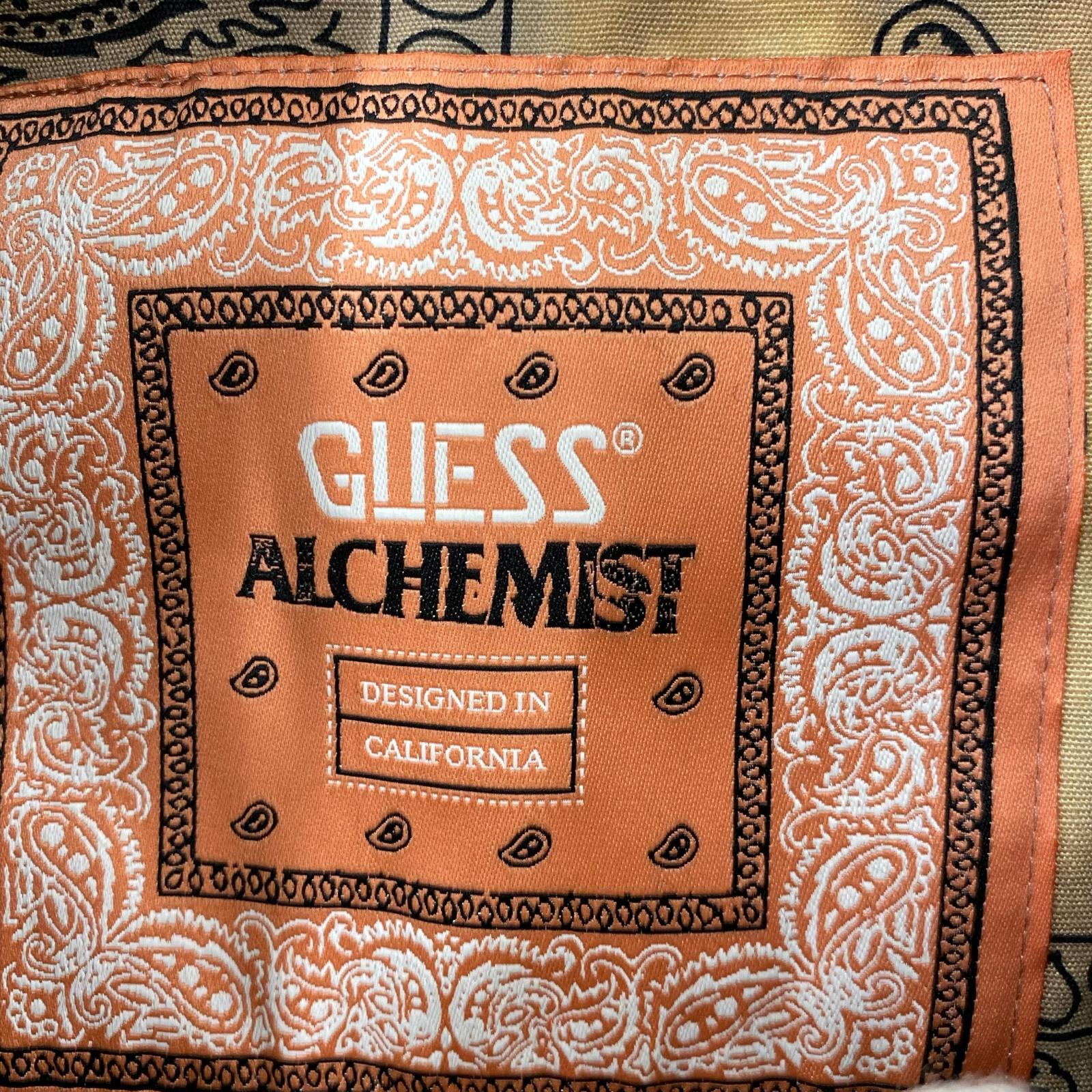 パーカー GUESS×ALCHEMIST ペイズリー柄アノラックパーカー M M マルチカラー