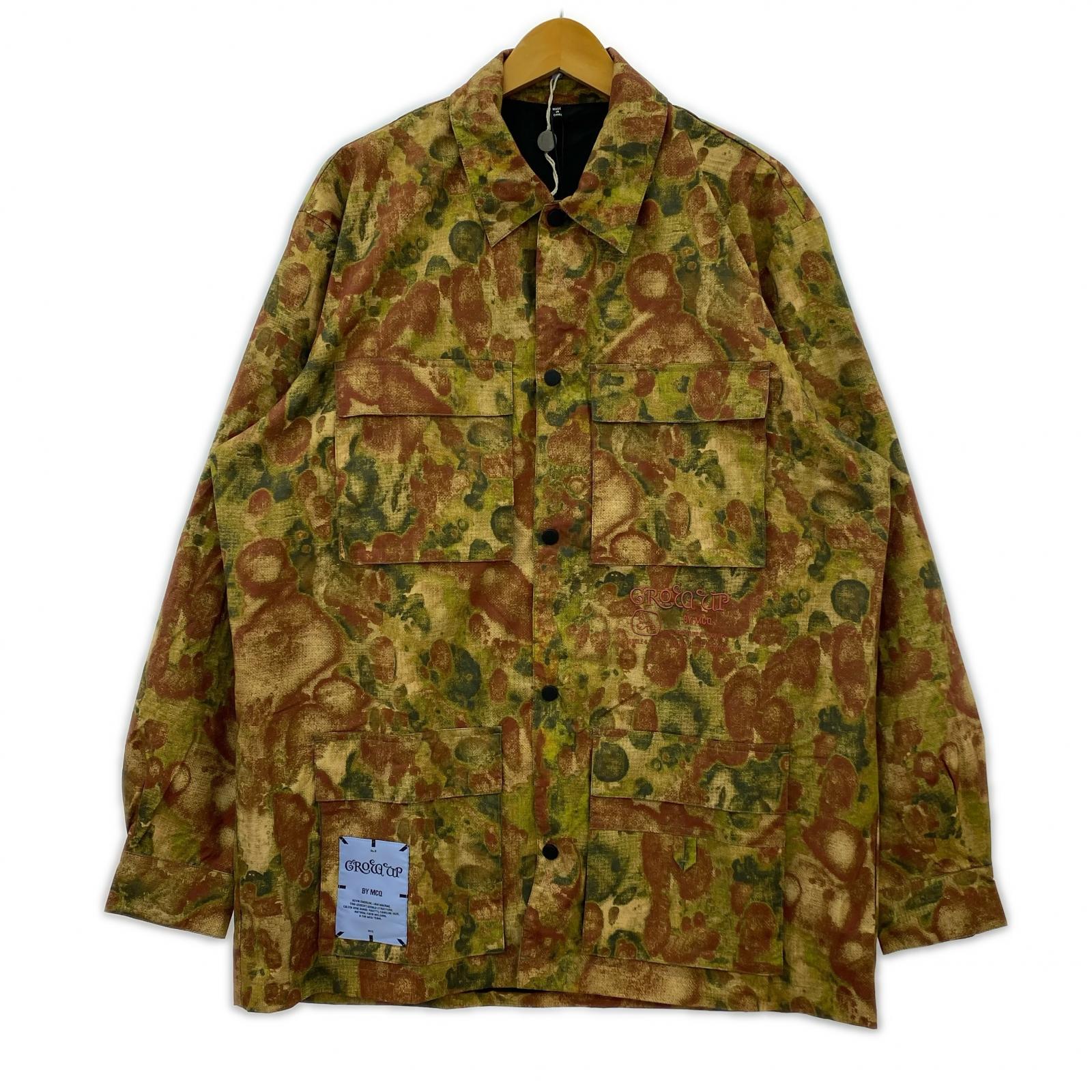 ジャケット Alexander McQueen GYO OVERSHIRT 総柄オーバーシャツジャケット M M マルチカラー