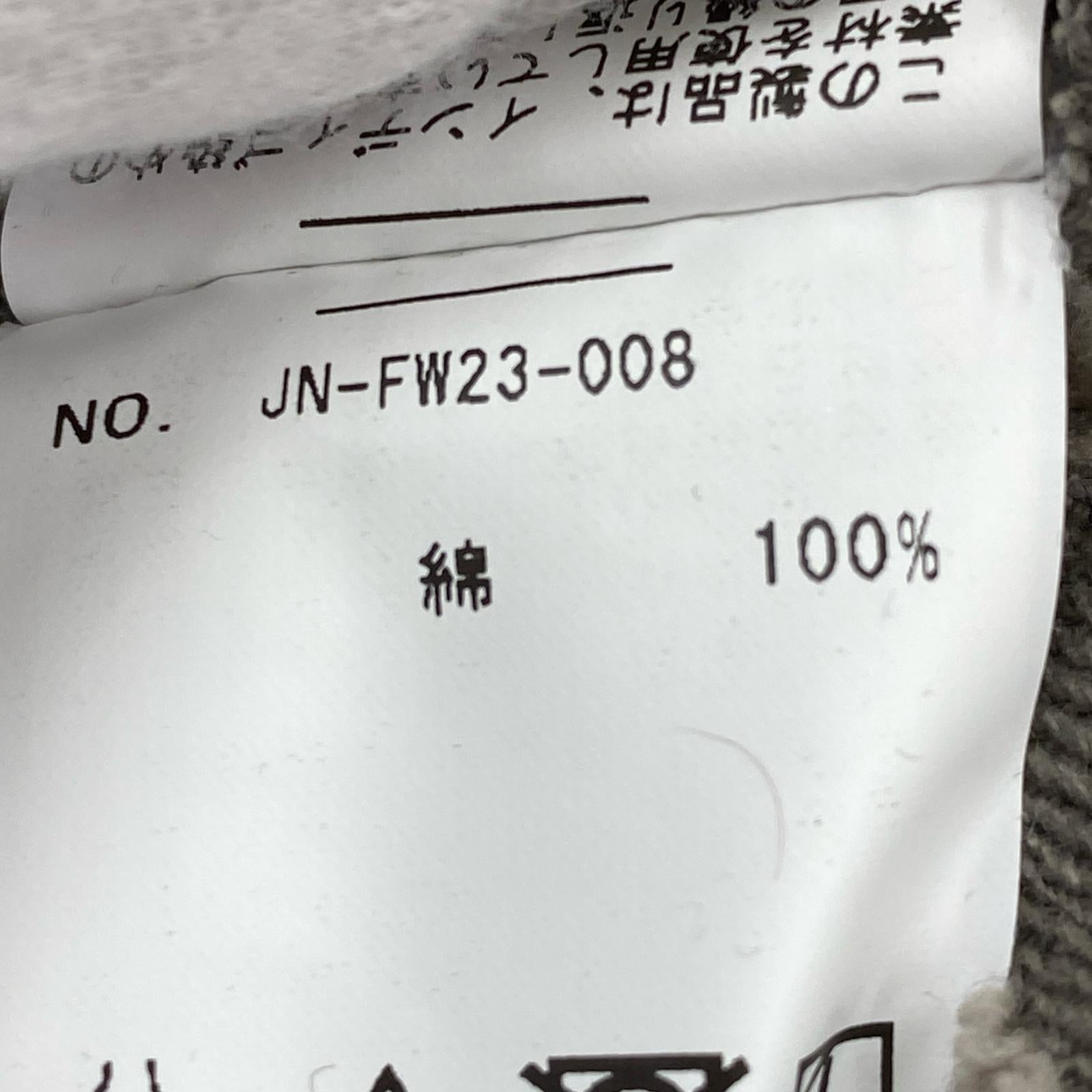 デニムパンツ JUN NAKAYAMA フリンジデニムパンツ 32 グレー 32 グレー