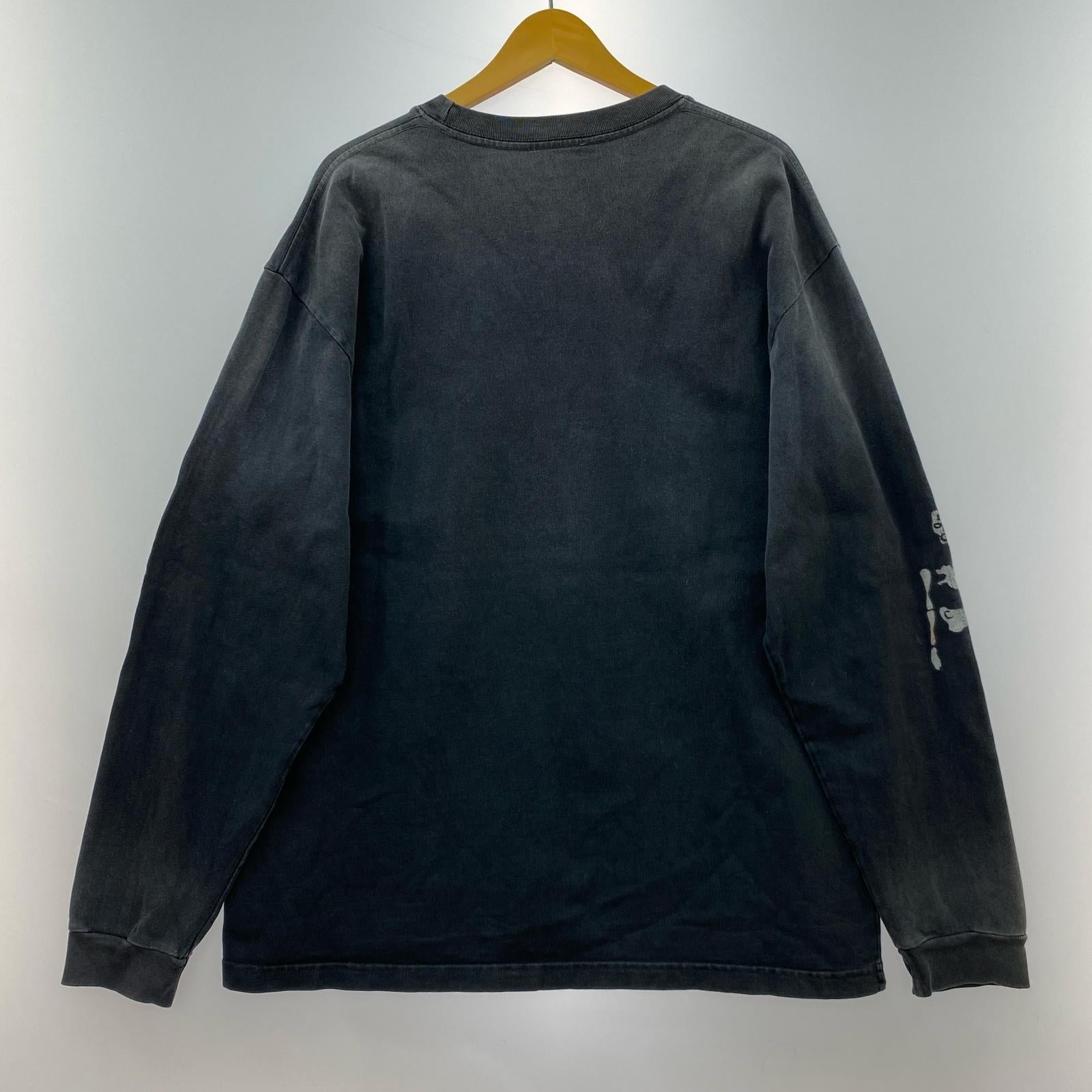 長袖Tシャツ ALCHEMIST Sports Illustrated ビッグL/STee L ブラック