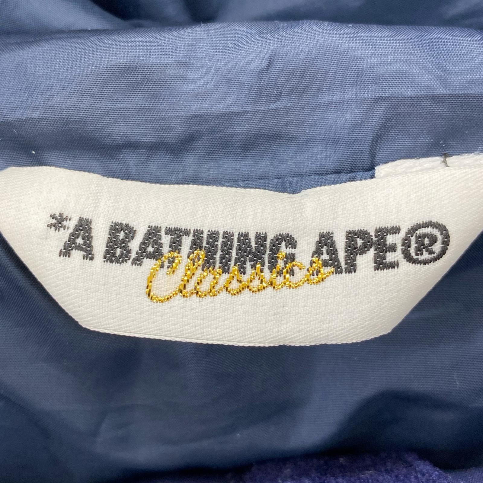 マウンテンパーカー 00s A BATHING APE スノボジャケット L 紺 L ネイビー