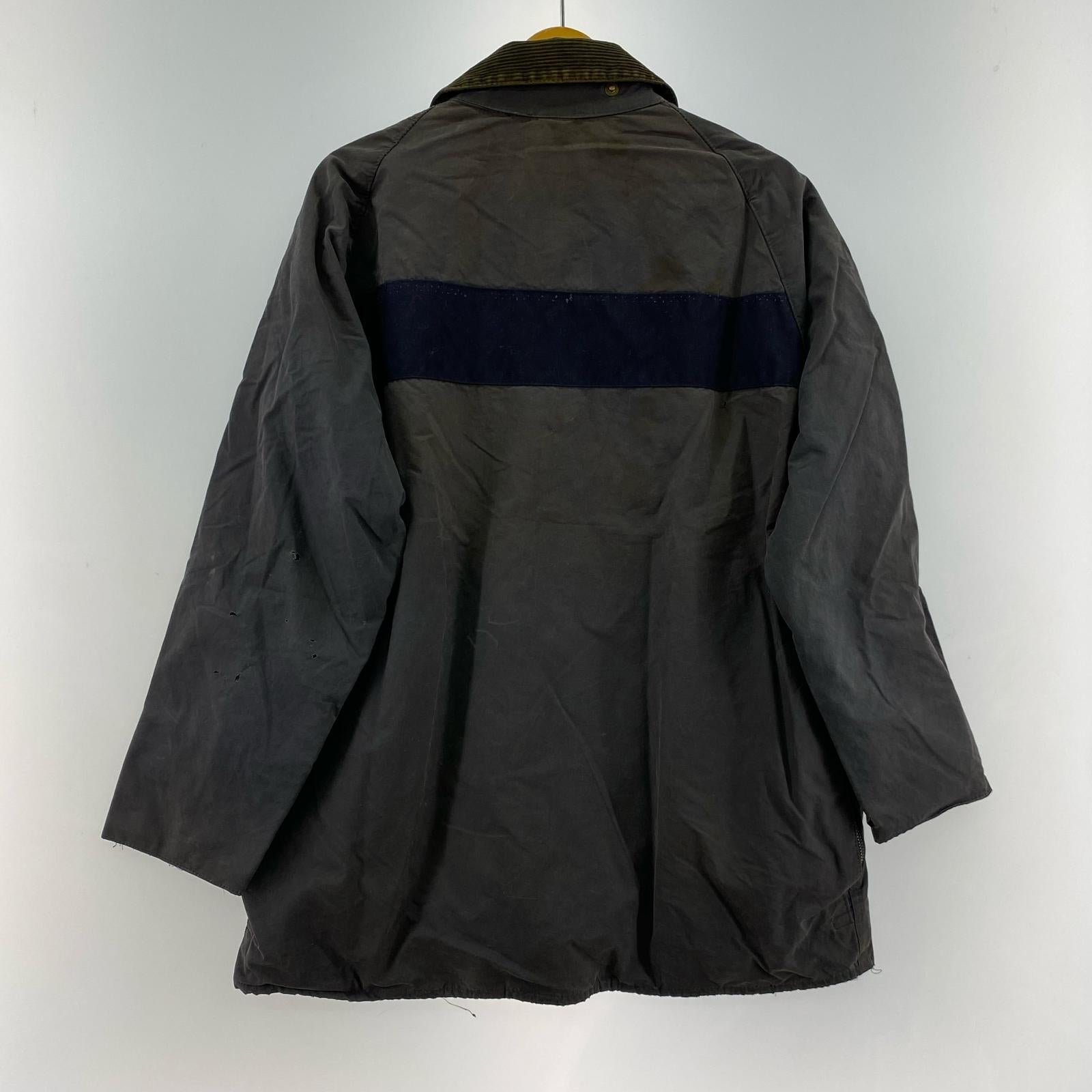 ジャケット 90s BEAUFORT オイルドジャケット ネイビー ネイビー