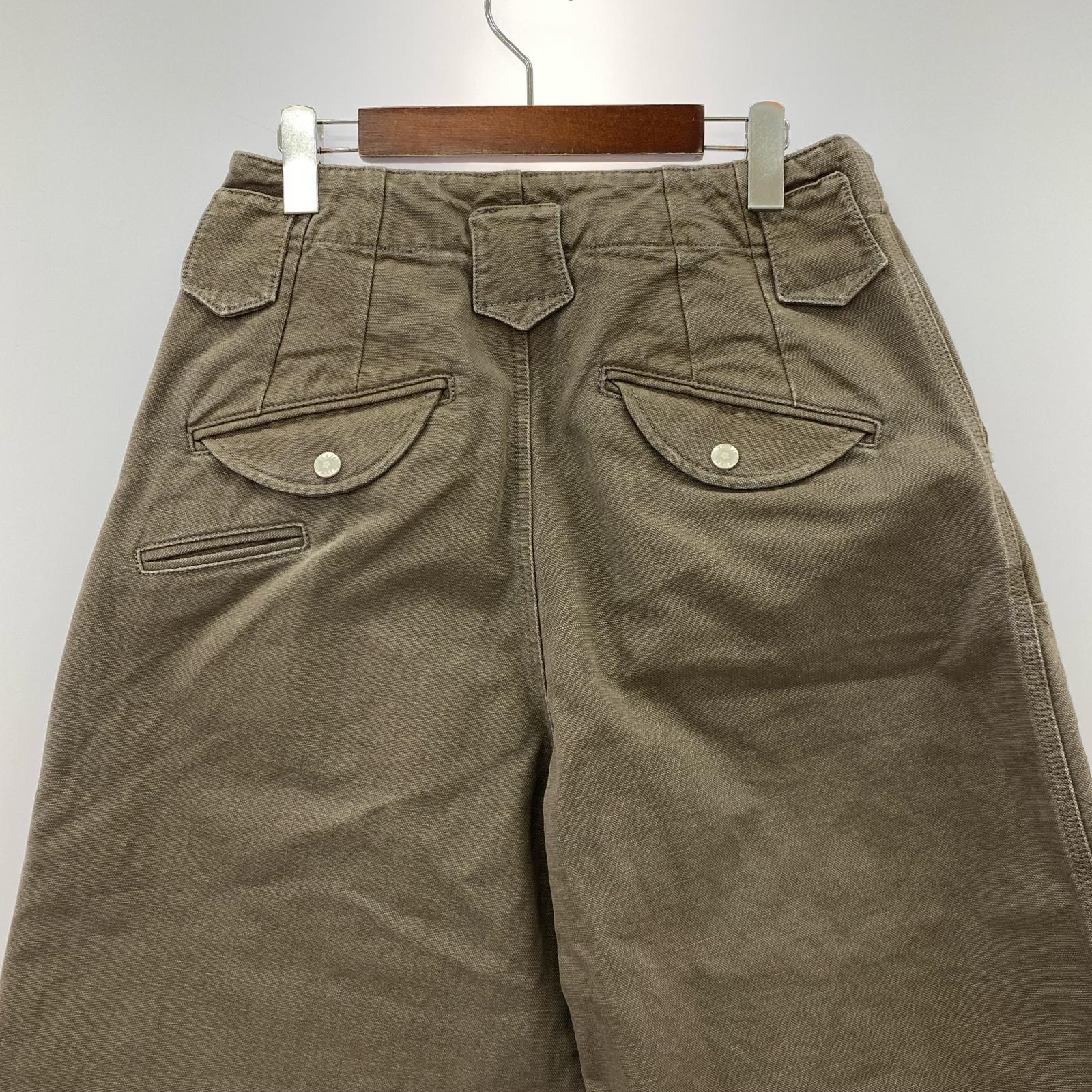 デニムパンツ KENZO 25AW DOUBLE KNEE PANT ダブルニーパンツ 38 茶 38 ブラウン