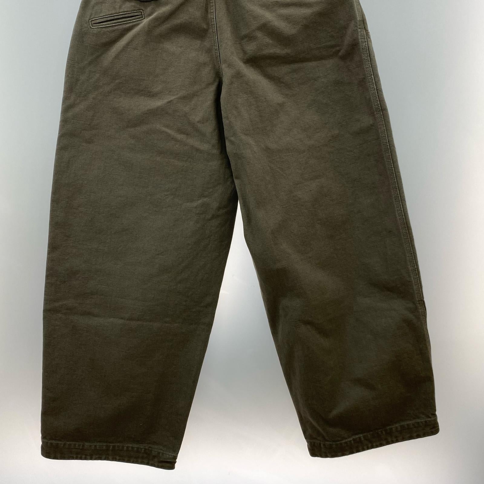 デニムパンツ KENZO 25AW DOUBLE KNEE PANT ダブルニーパンツ 38 茶 38 ブラウン