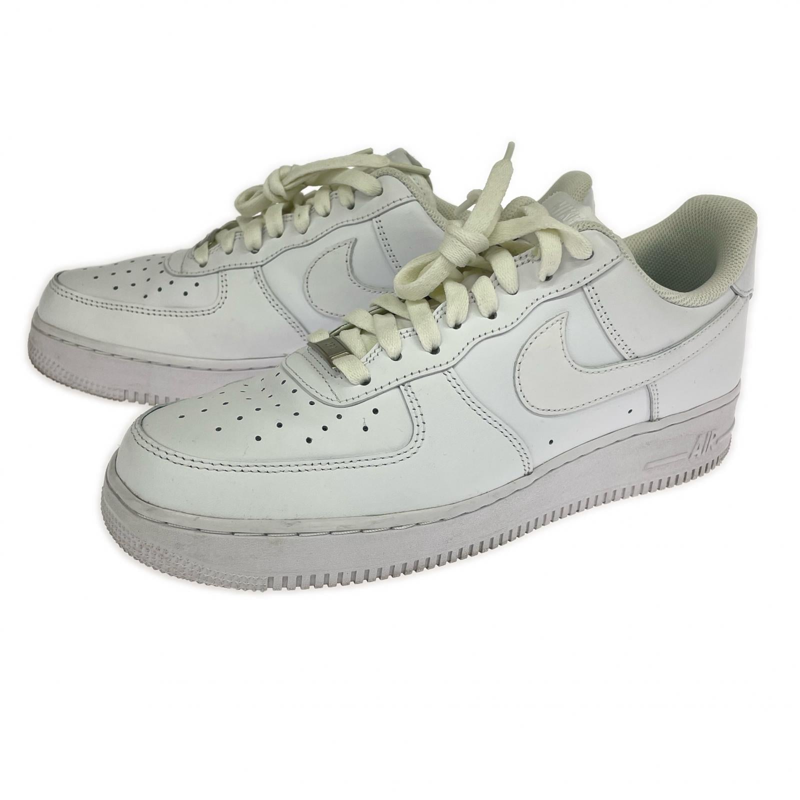 スニーカー AIR FORCE1 ローカットスニーカー 白 28.5cm (US10 1/2 UK10 EU47) ホワイト