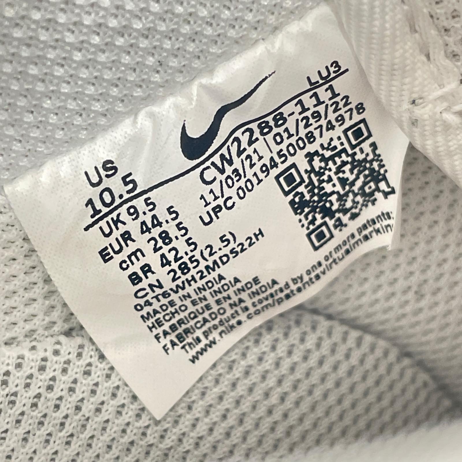 スニーカー AIR FORCE1 ローカットスニーカー 白 28.5cm (US10 1/2 UK10 EU47) ホワイト