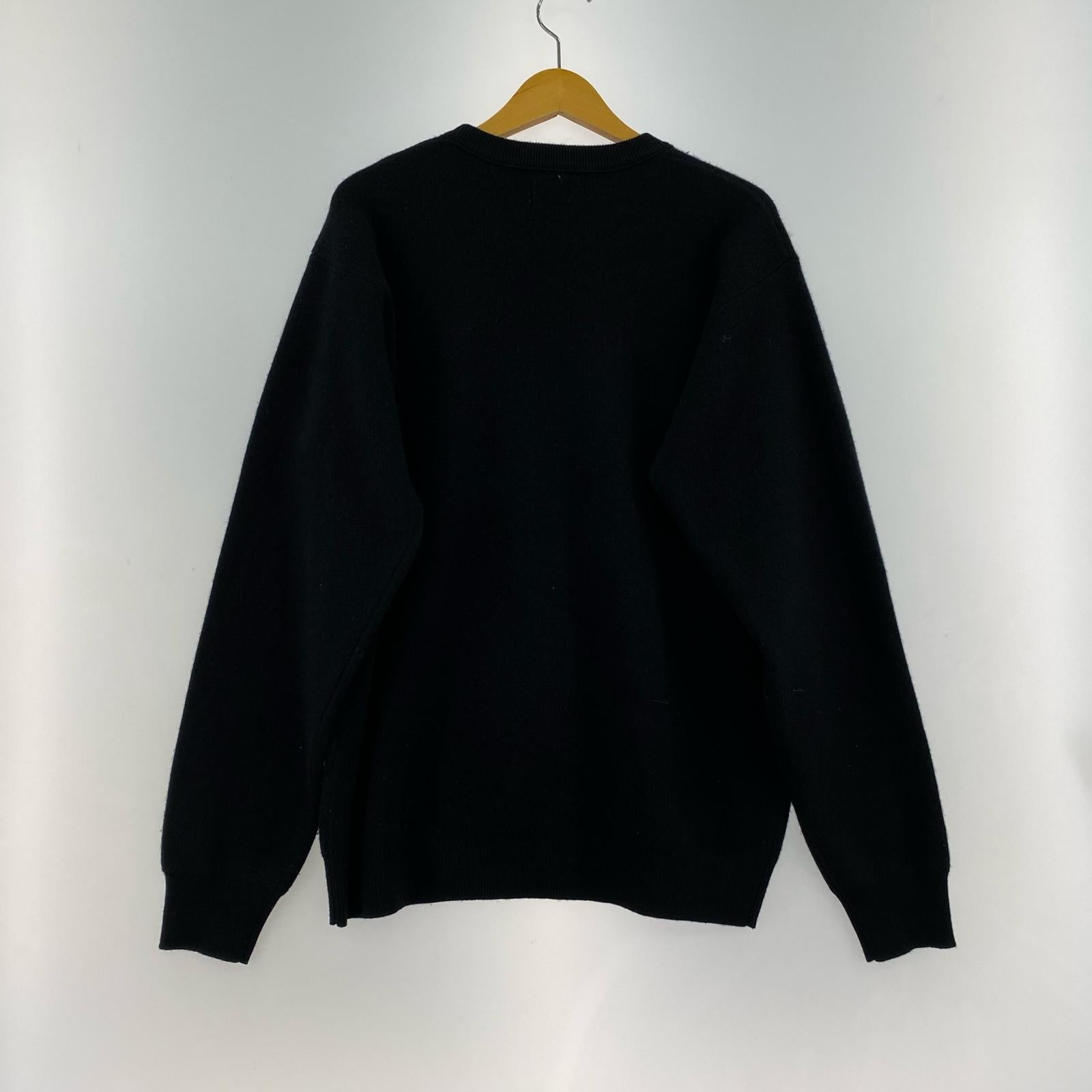 ニット RHC ウールカシミヤニット M ブラック