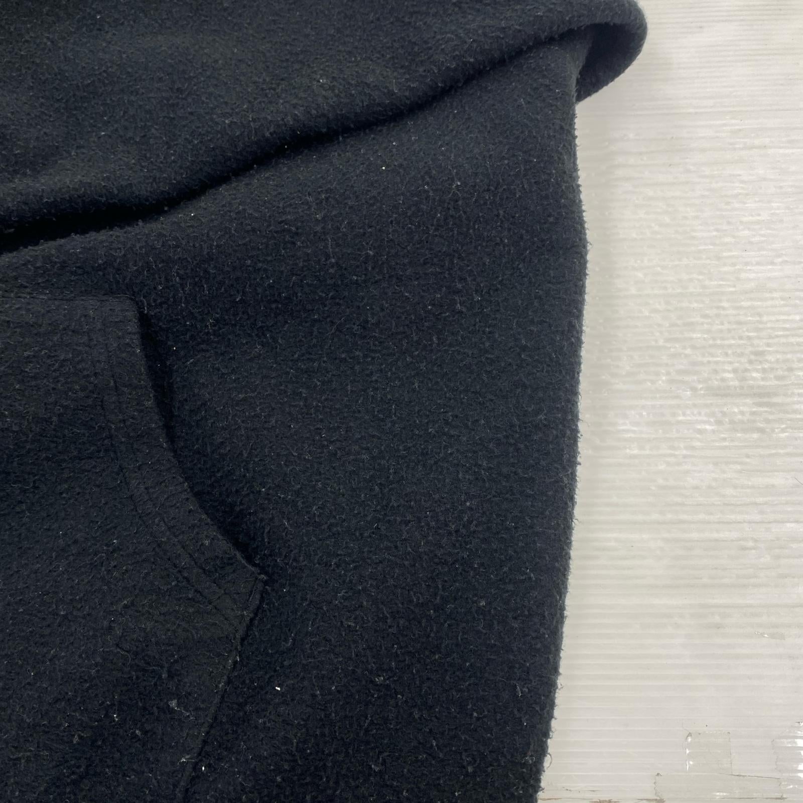 パーカー Inside Out Box Logo Hooded L ブラック