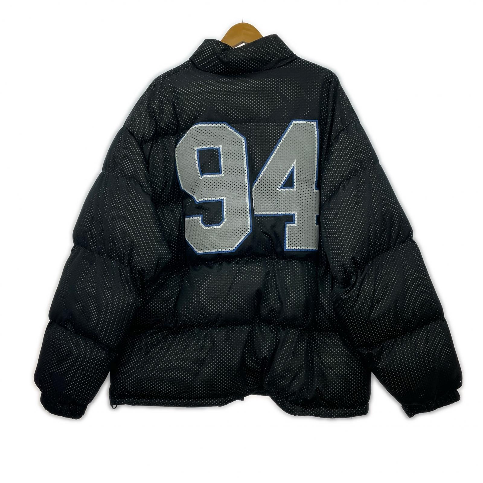 ジャケット Mesh Jersey Puffer Jacket ブラック XL ブラック