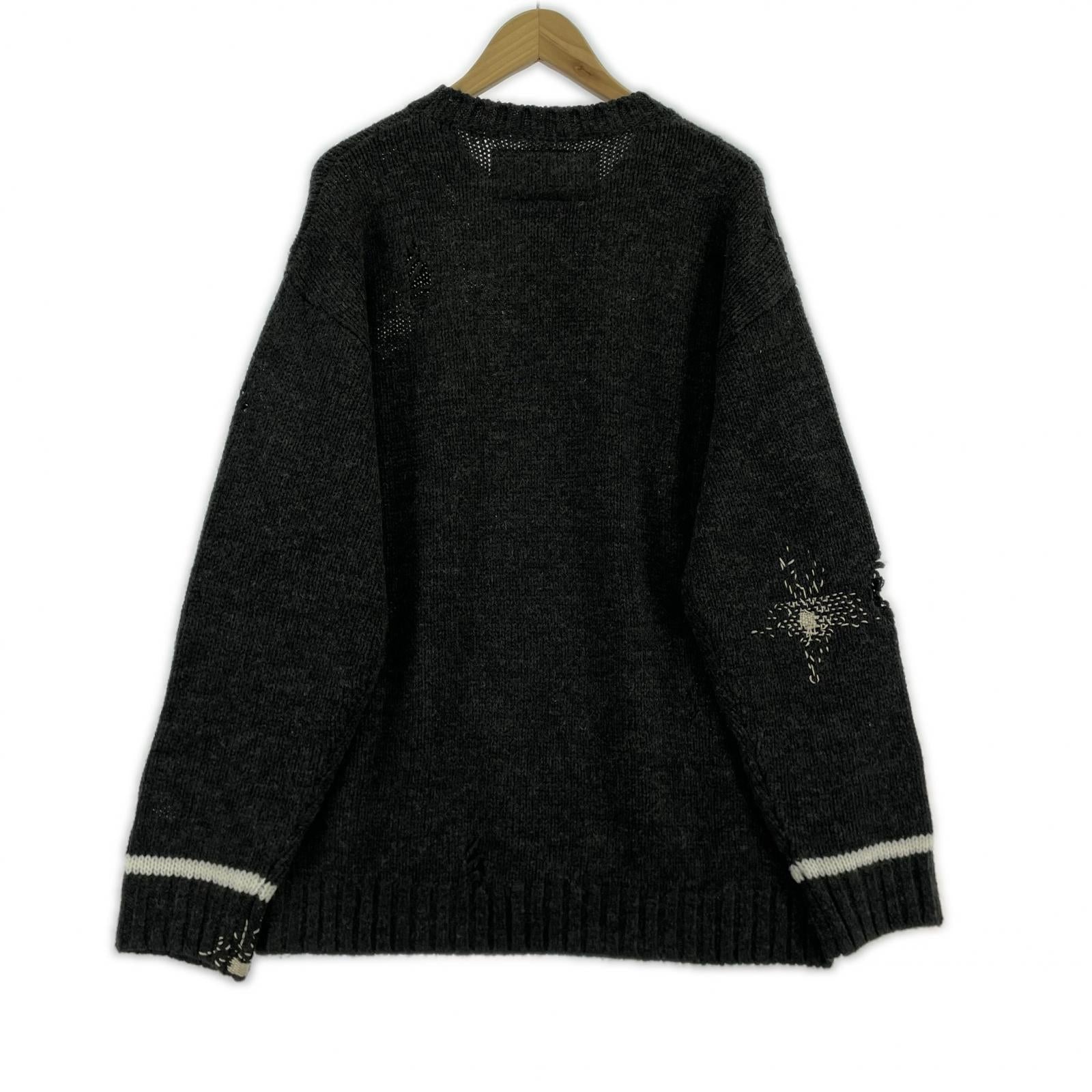 ニット SAVAGE CREWNECK SWEATER(XL)