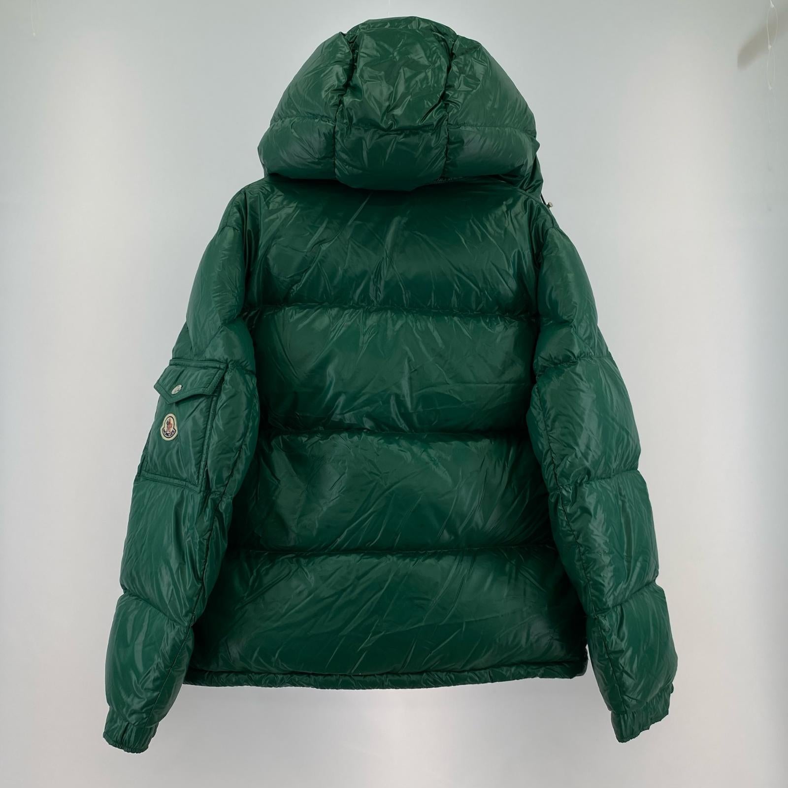 ダウンジャケット MONCLER WILSON ダウンジャケット E20914191005 68950 緑 (2)