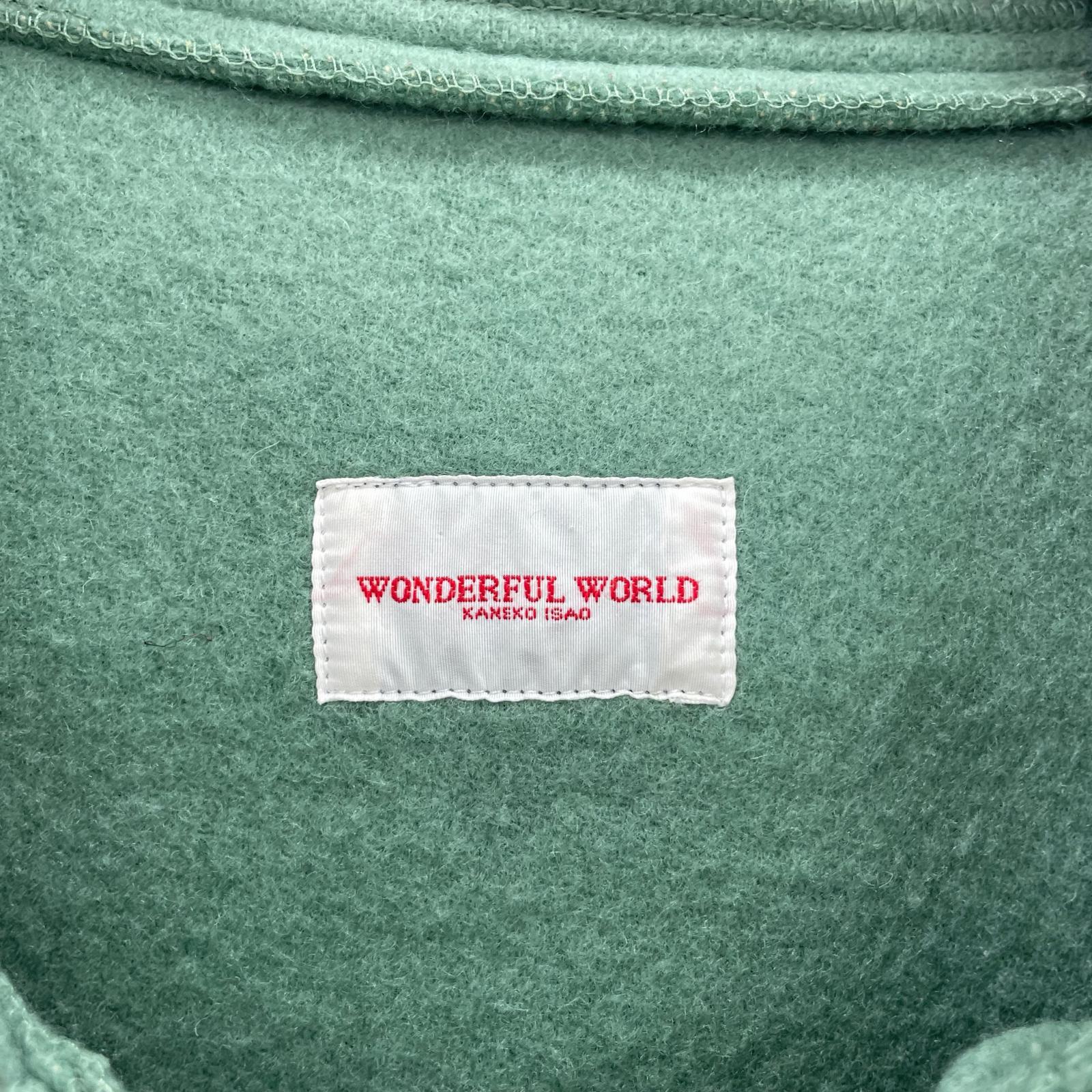 ジャケット WONDERFUL WORLD ダッフルコートW84FC02 グリーン