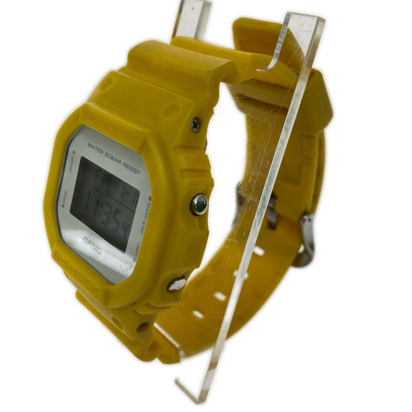 腕時計 DW-5600 イエロー