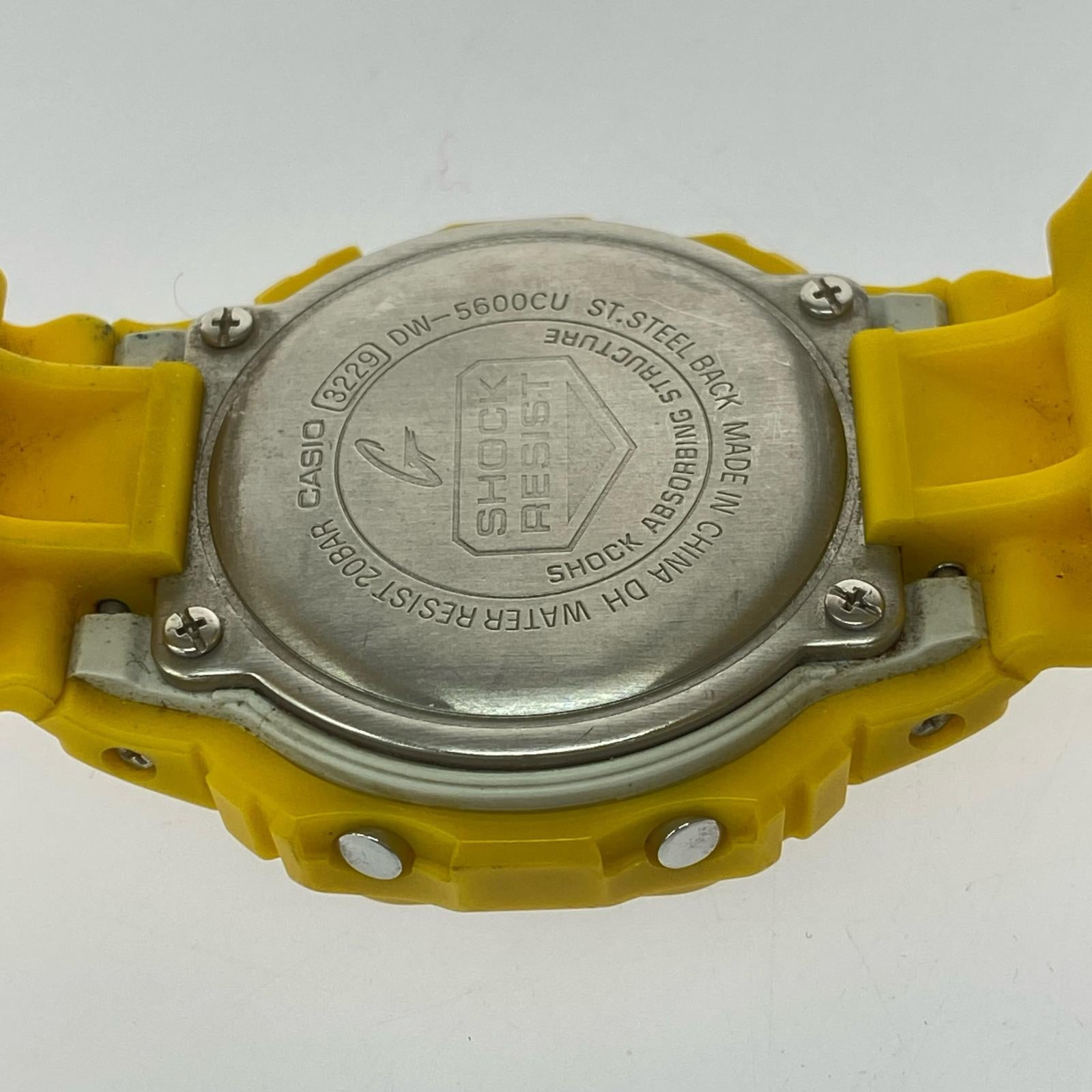 腕時計 DW-5600 イエロー