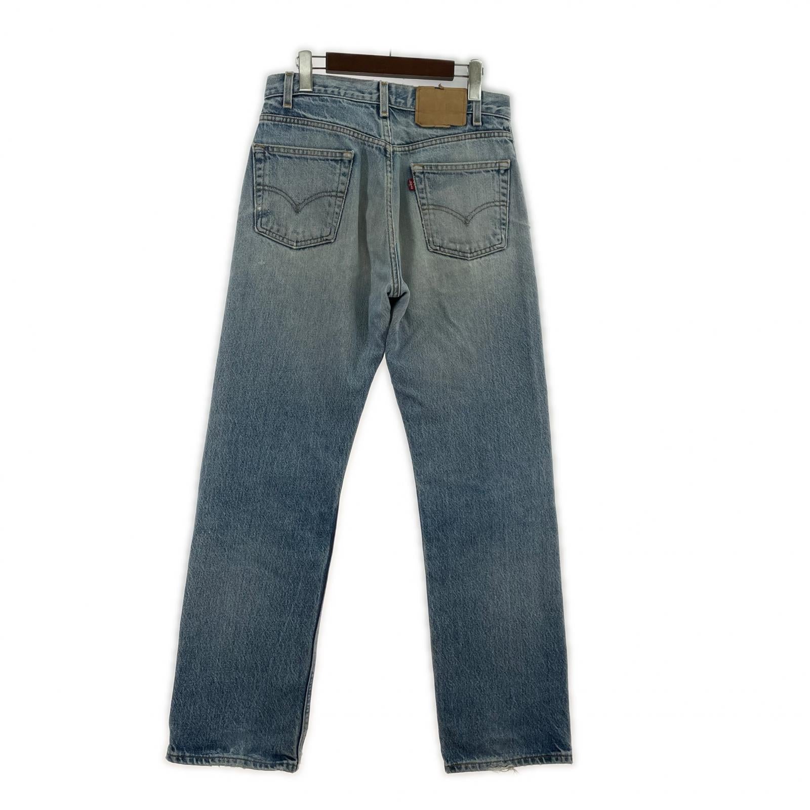 デニムパンツ 505 ボタン裏125 90-00 ブルー