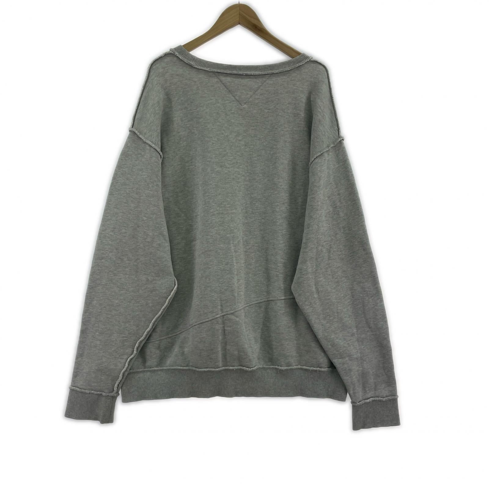 スウェット ロゴスウェット XL GRY グレー