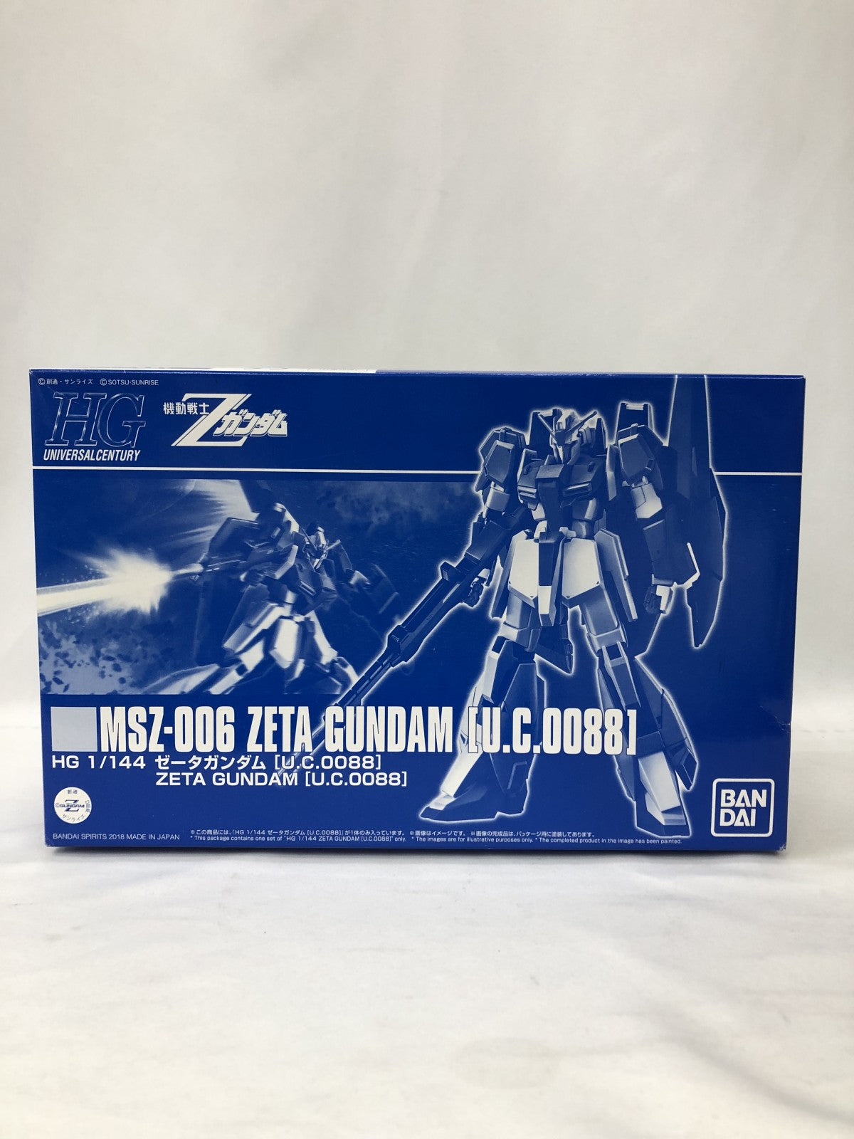 1/144 HGUC MSZ-006 ゼータガンダム ガンプラ