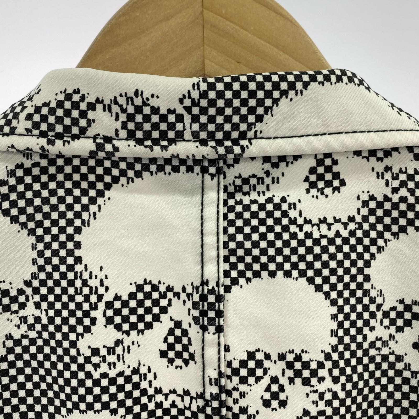 ジャケット HOMME PLUS 11SS スカル総柄テーラードジャケット S S