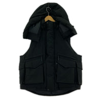ダウンベスト TECH PADDING FISHING VEST/BLK M ブラック