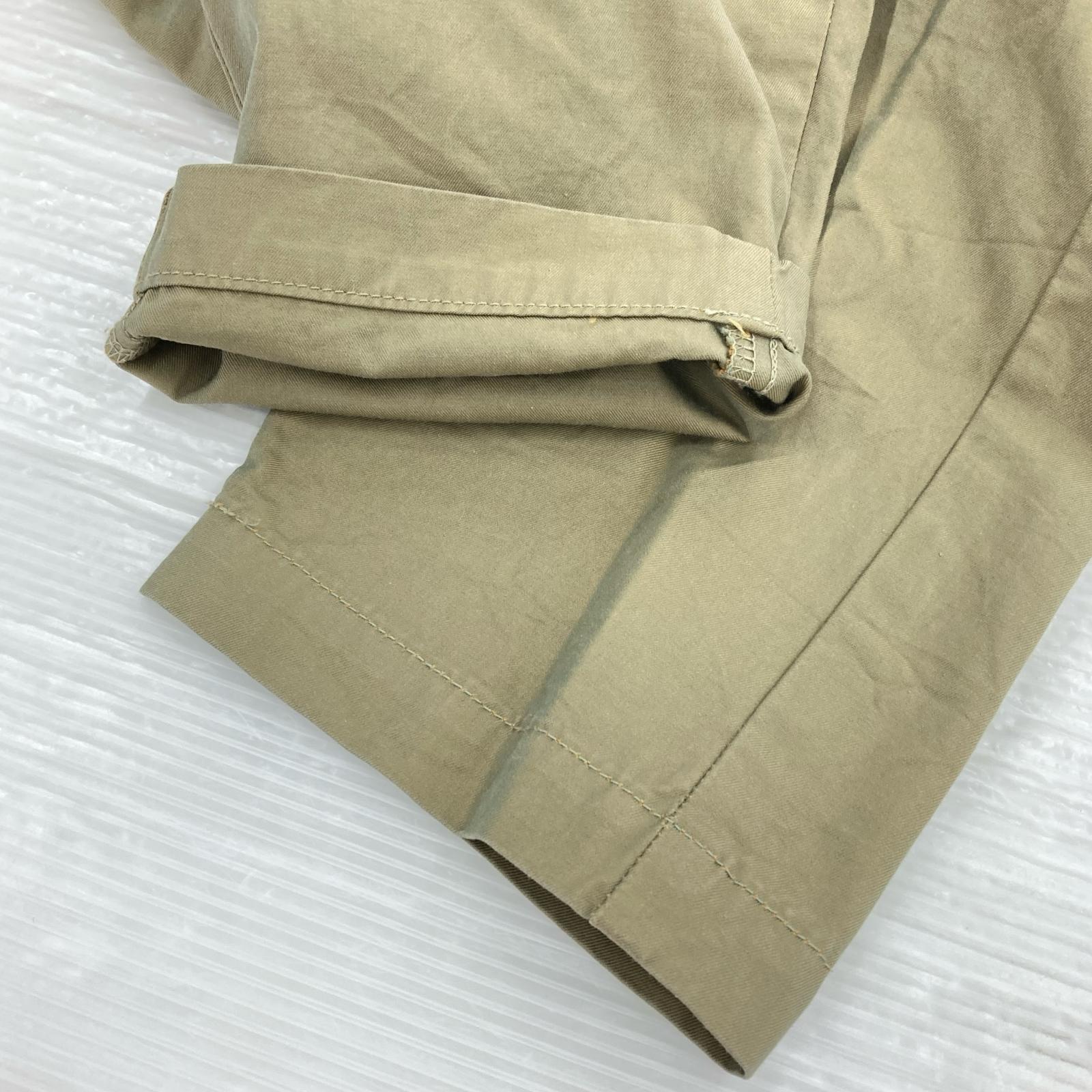 パンツ SOPHNET. 22AW wide cropped pants 31 カーキ