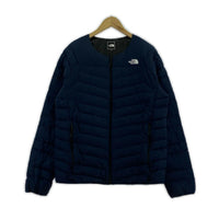 ダウンジャケット THE NORTH FACE サンダーラウンドネックジャケット NV ブルー