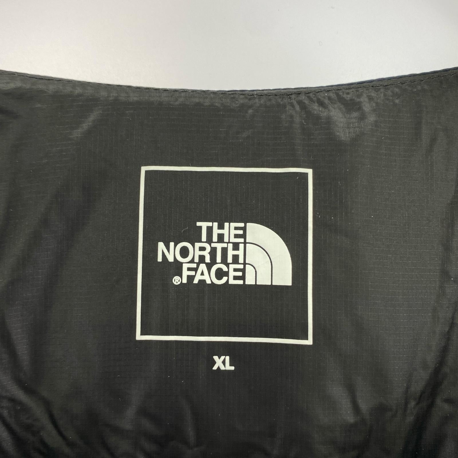 ダウンジャケット THE NORTH FACE サンダーラウンドネックジャケット NV ブルー