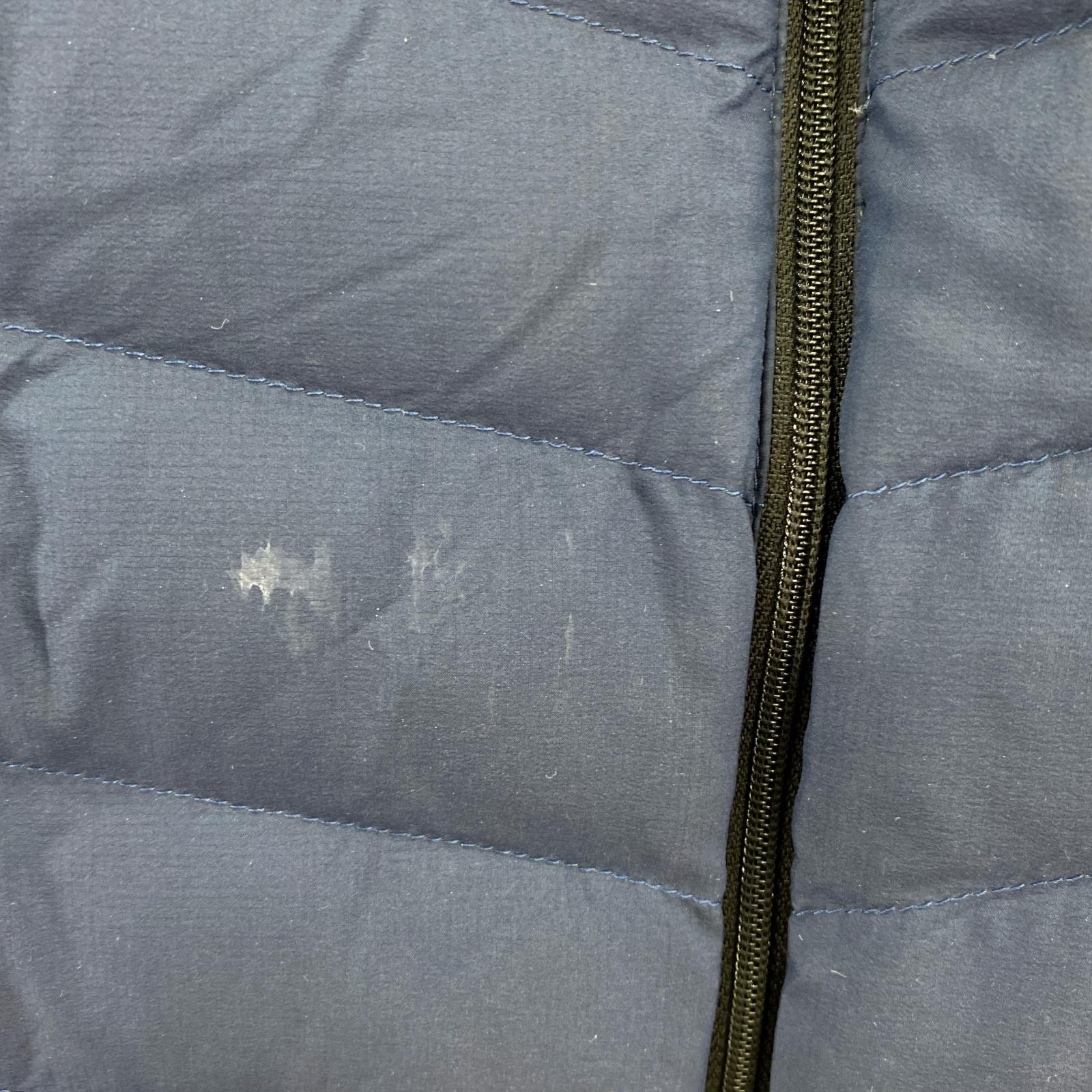 ダウンジャケット THE NORTH FACE サンダーラウンドネックジャケット NV ブルー