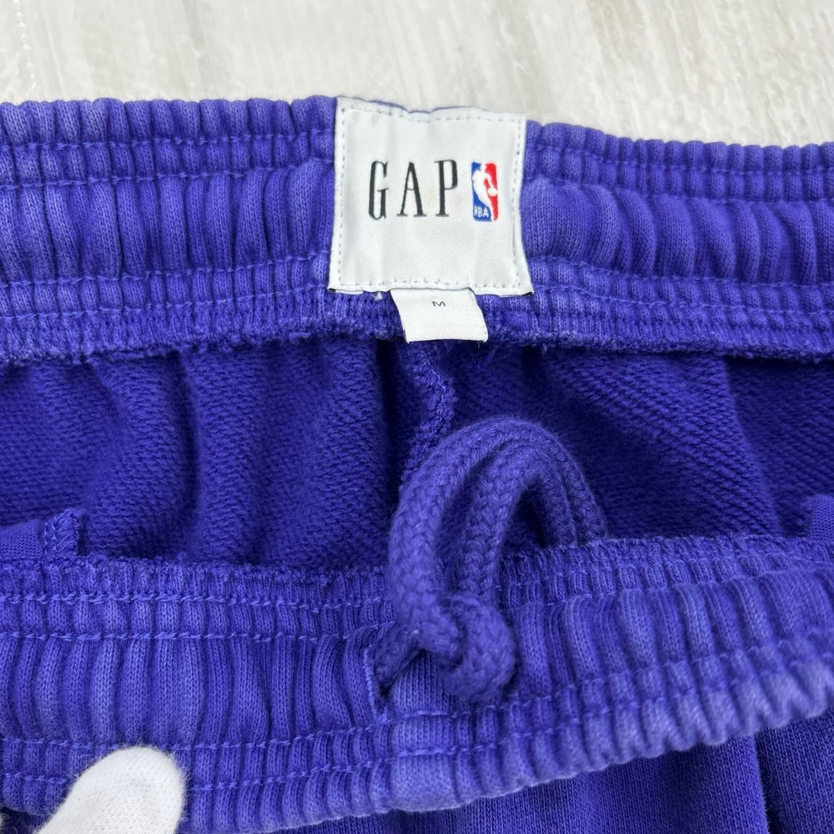 パンツ ×NBA LAKERS スウェットパンツ M パープル