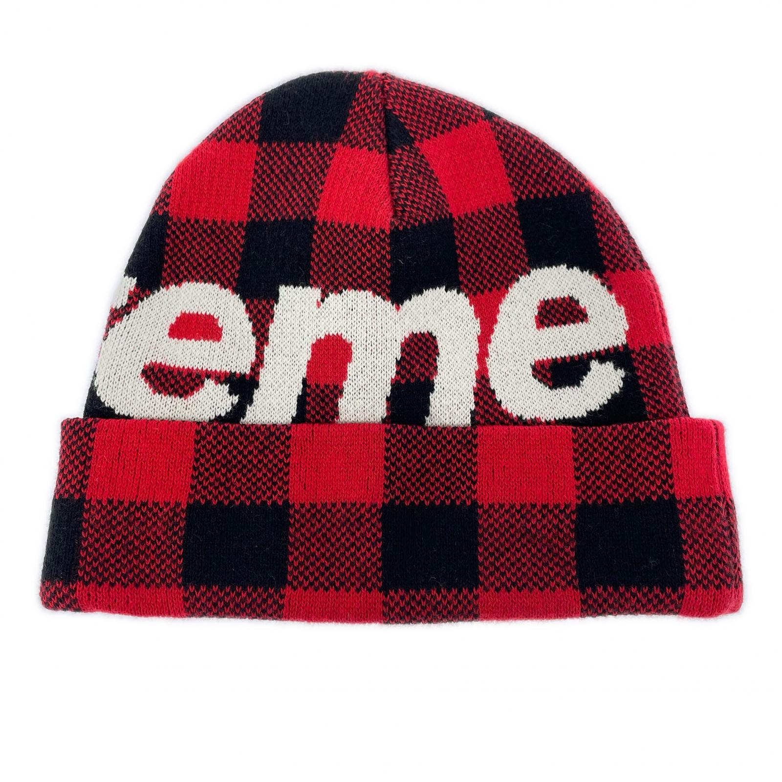 ニットキャップ Supreme 20AW BIG LOGO BEANIE レッド レッド