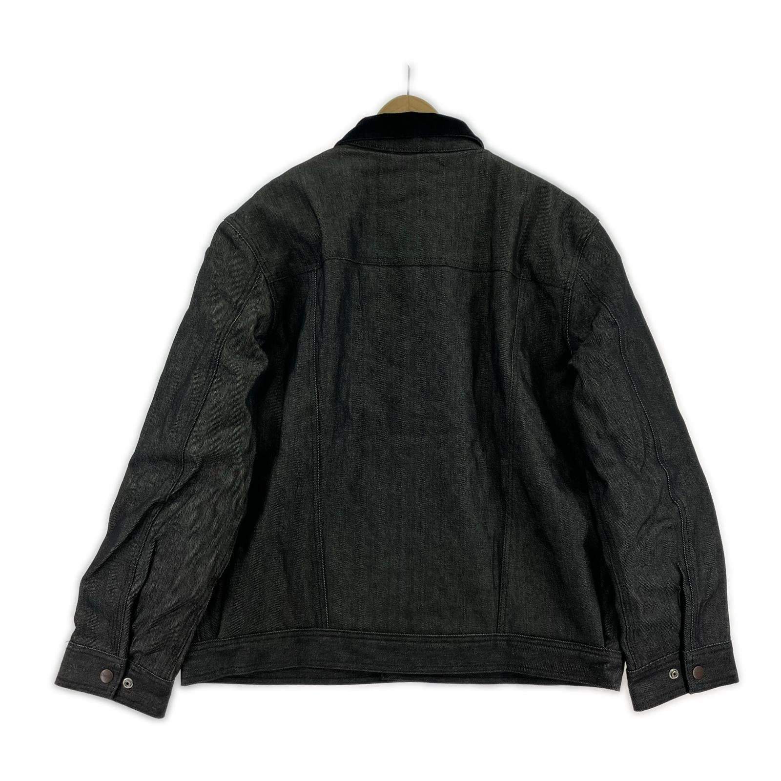 デニムジャケット × Wrangler デニムワークジャケット(L) L ブラック