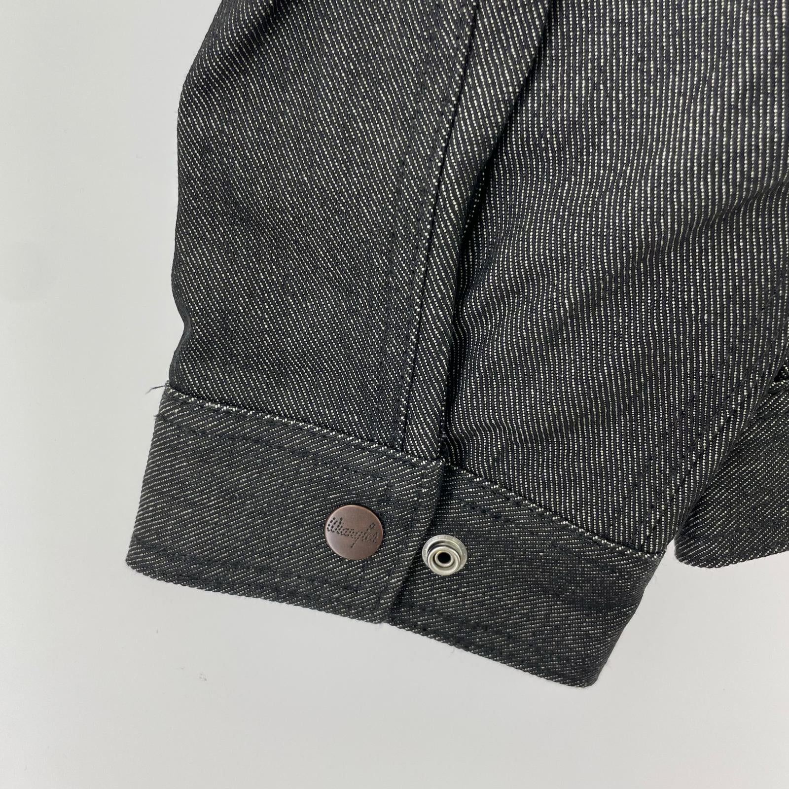 デニムジャケット × Wrangler デニムワークジャケット(L) L ブラック