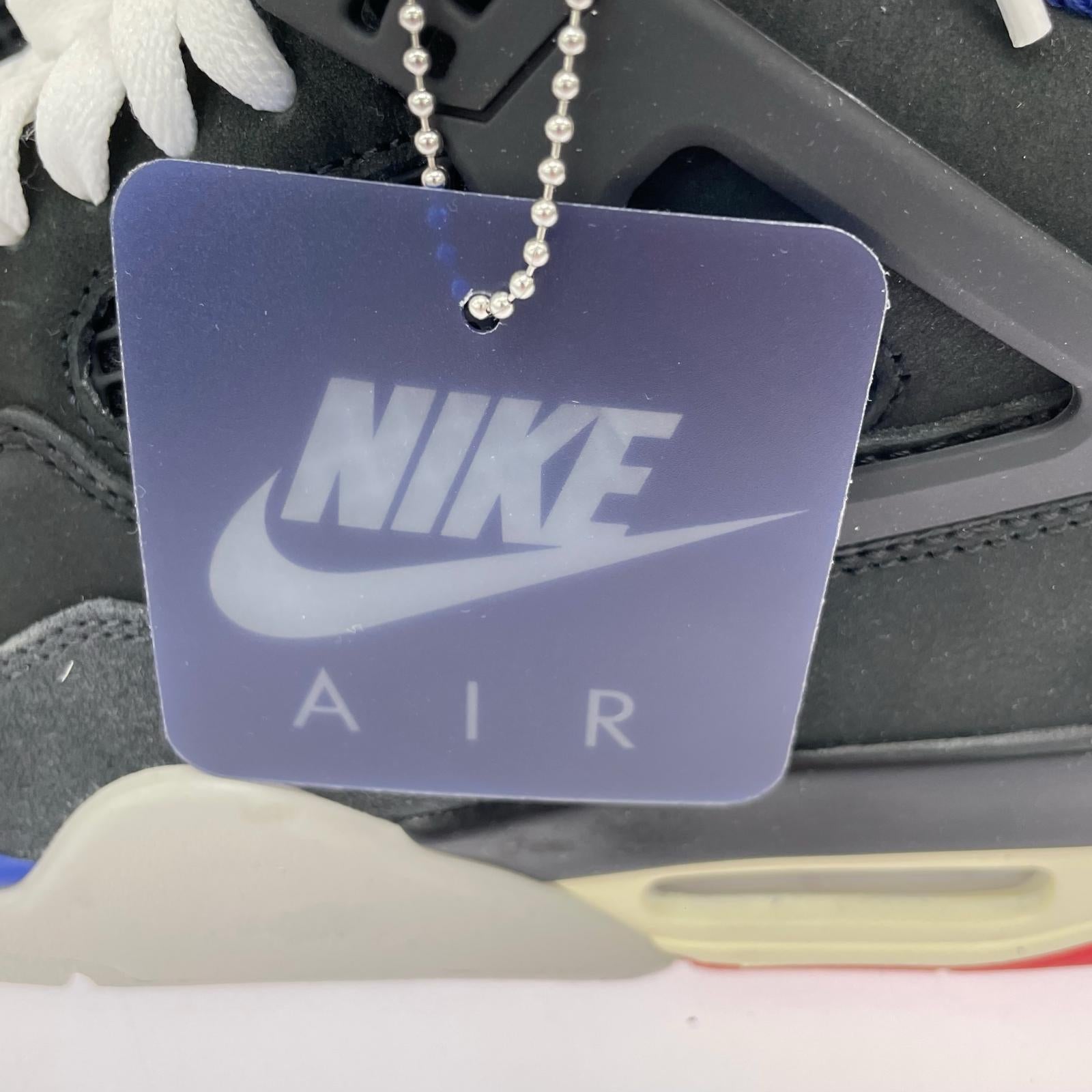 スニーカー AIR JORDAN 4 RETRO RARE AIR BLK (28.5) FV5029-003 28.5cm (US10 1/2 UK10 EU47) ブラック