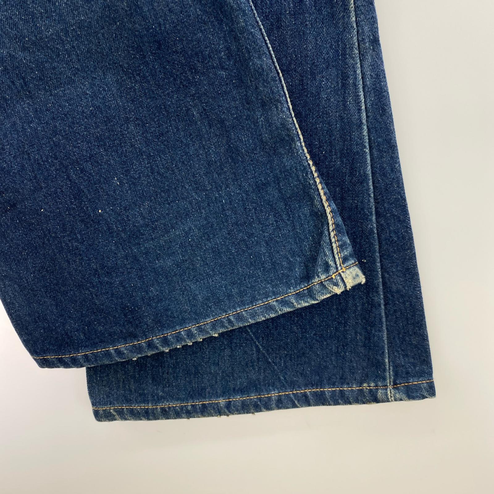 パンツ 70s~ ブッシュパンツ ベルボトム ネイビー
