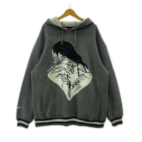 パーカー Sean John Print Hoodie GRY L L グレー
