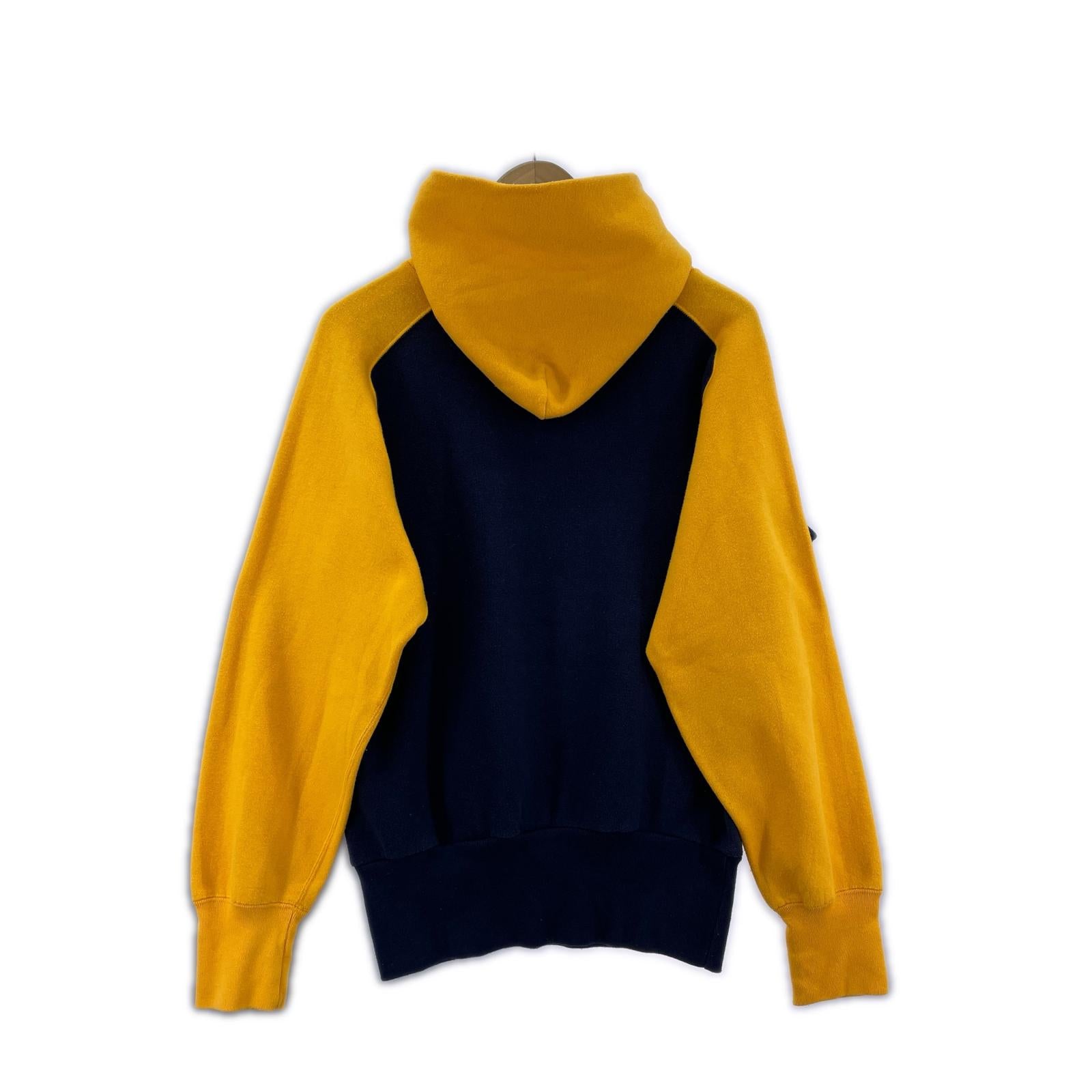 パーカー HEALTHKNIT 2トーン NVY YEL (M) M