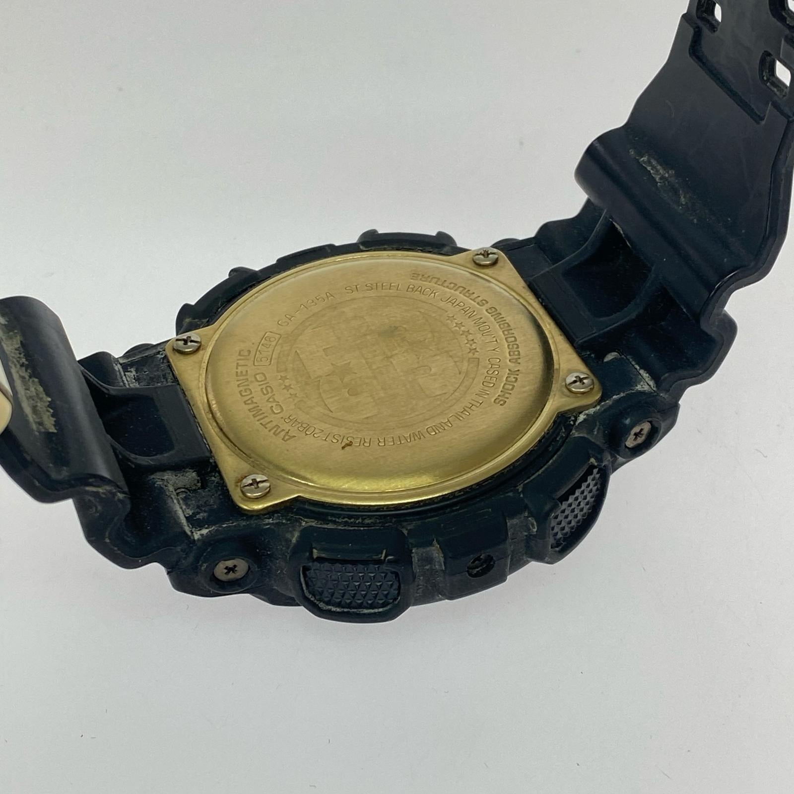 腕時計 GA-135A ビックバンブラック 35周年記念モデル ブラック