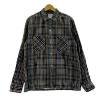 長袖シャツ 60s プリントネル M M マルチカラー