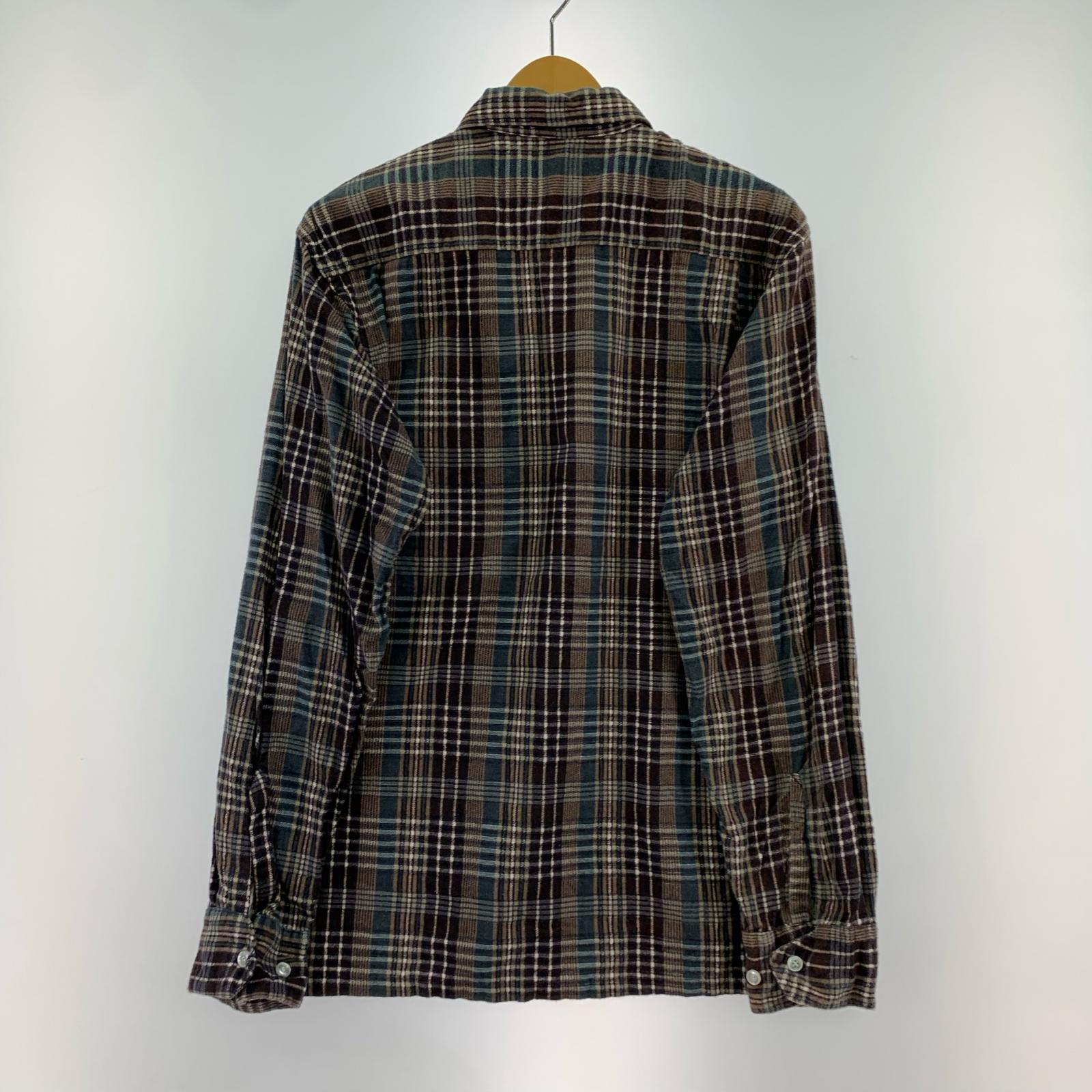 長袖シャツ 60s プリントネル M M マルチカラー