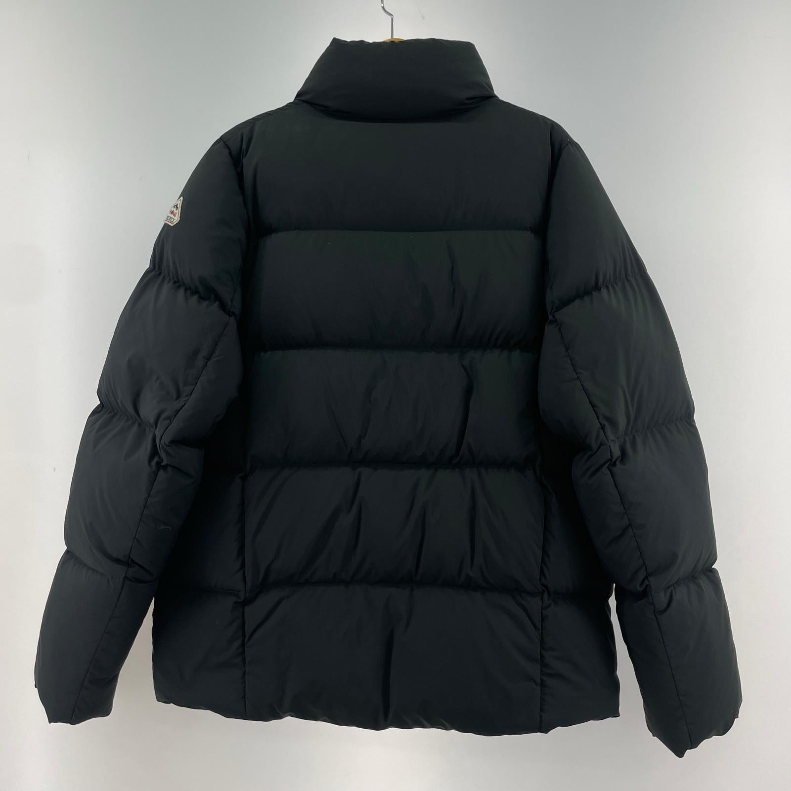 ダウンジャケット HMK034 ダウンジャケット ネイビー (L) L ブラック