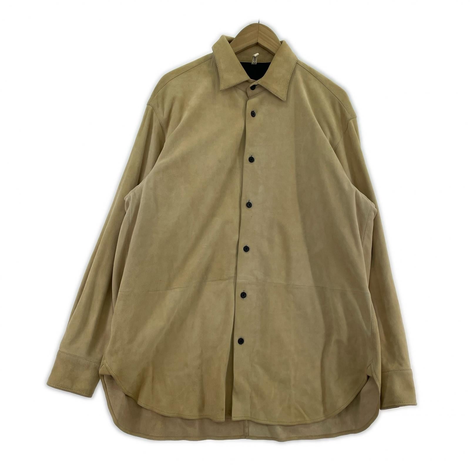 長袖シャツ CCU REGULAR COLLAR SHIRT(2) ベージュ